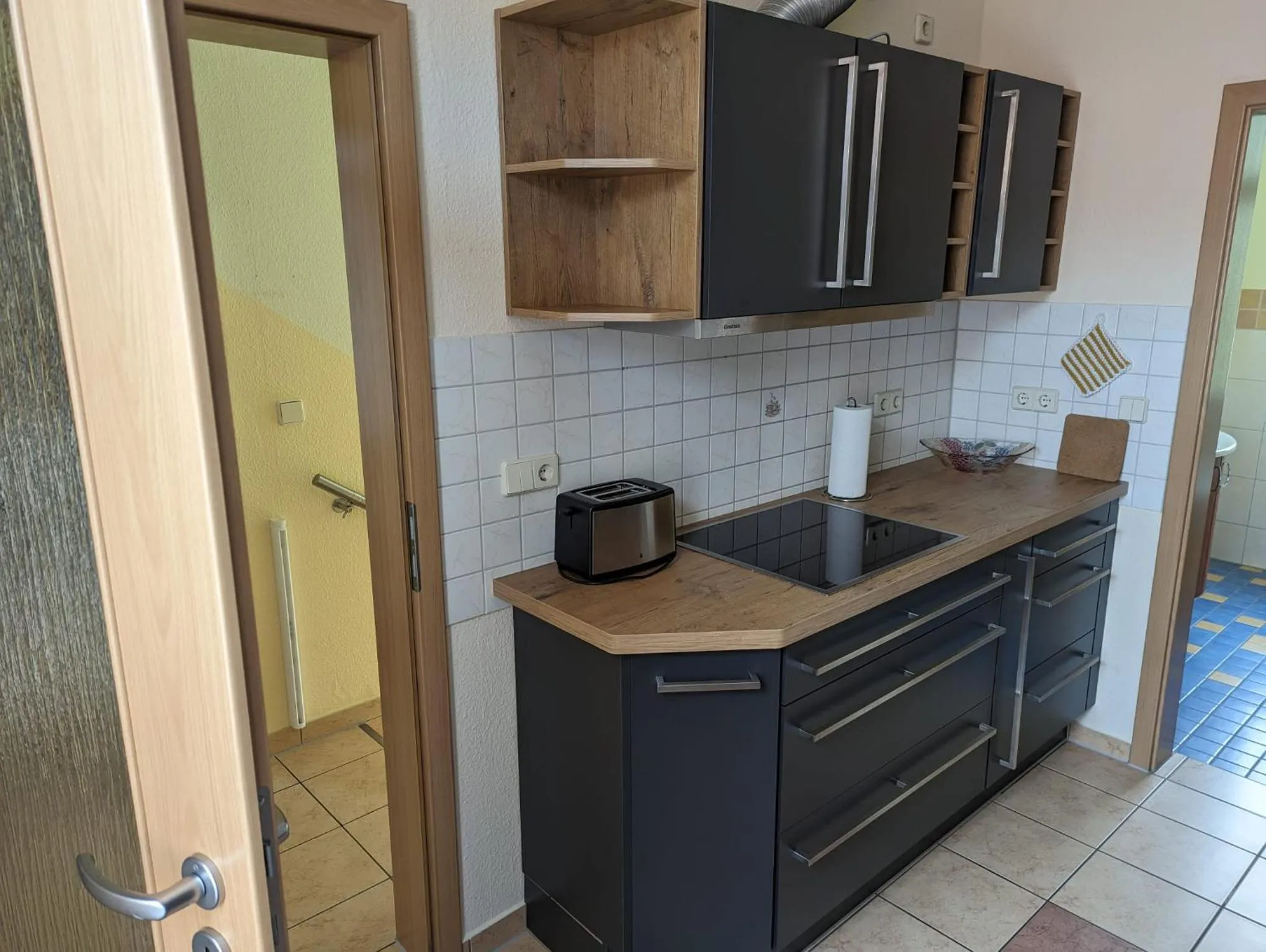 kitchen in Ferienwohnungen An der Bimmelbahn Wernigerode