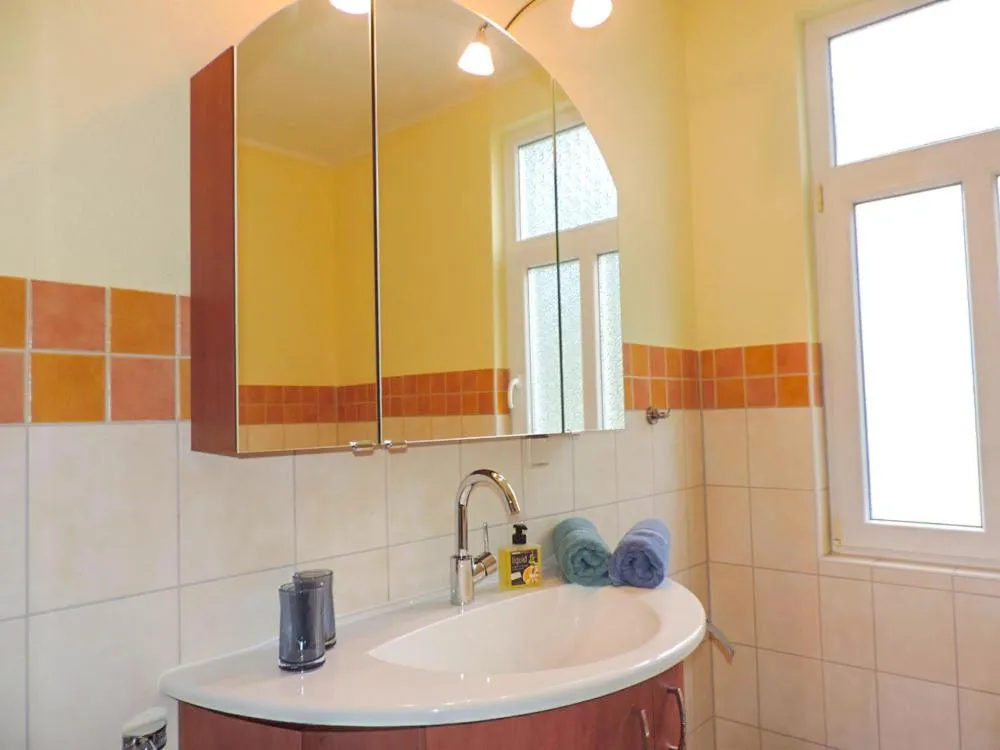 Bathroom in Ferienwohnungen An der Bimmelbahn Wernigerode