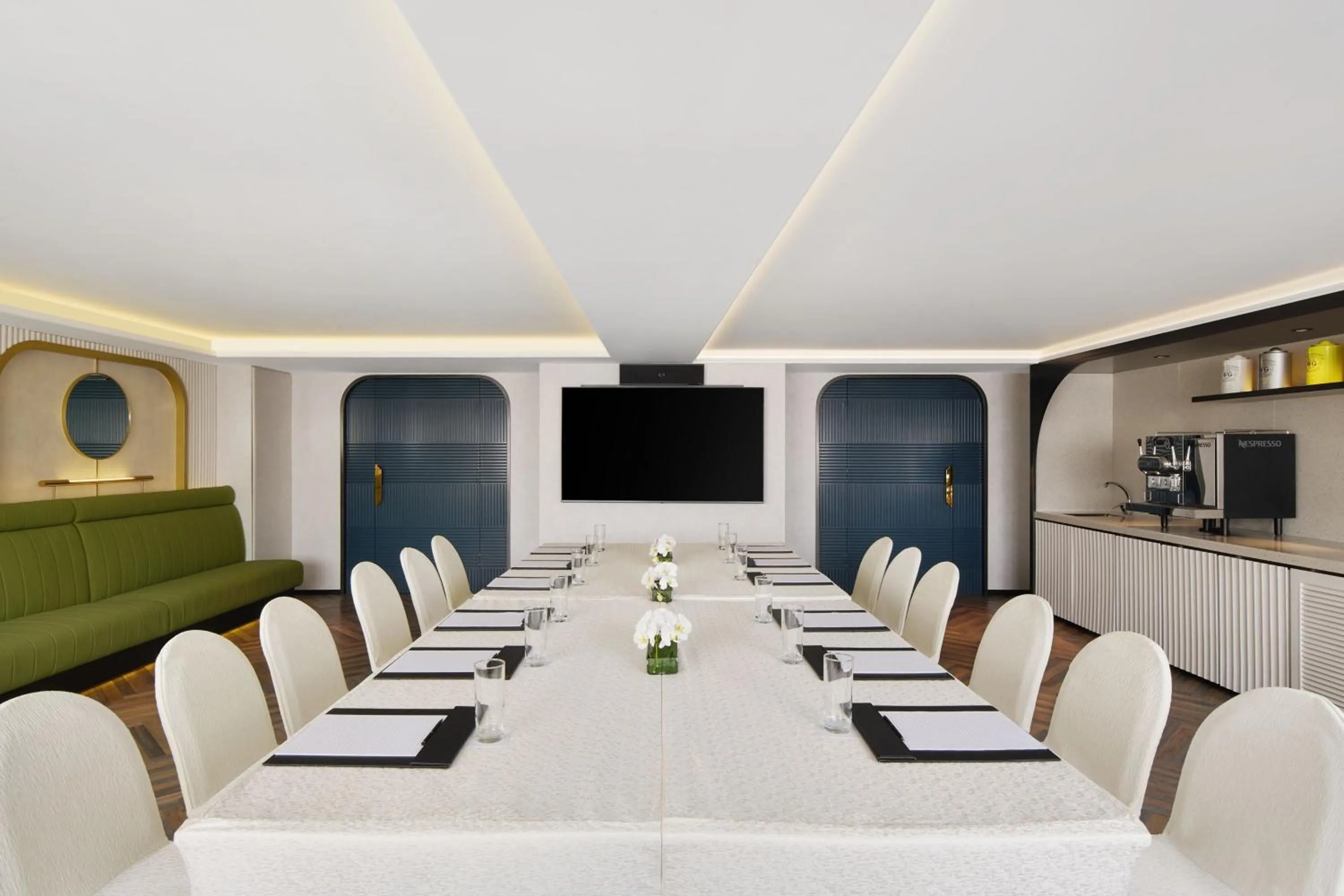 Living room in The Park Lane Hong Kong, Autograph Collection