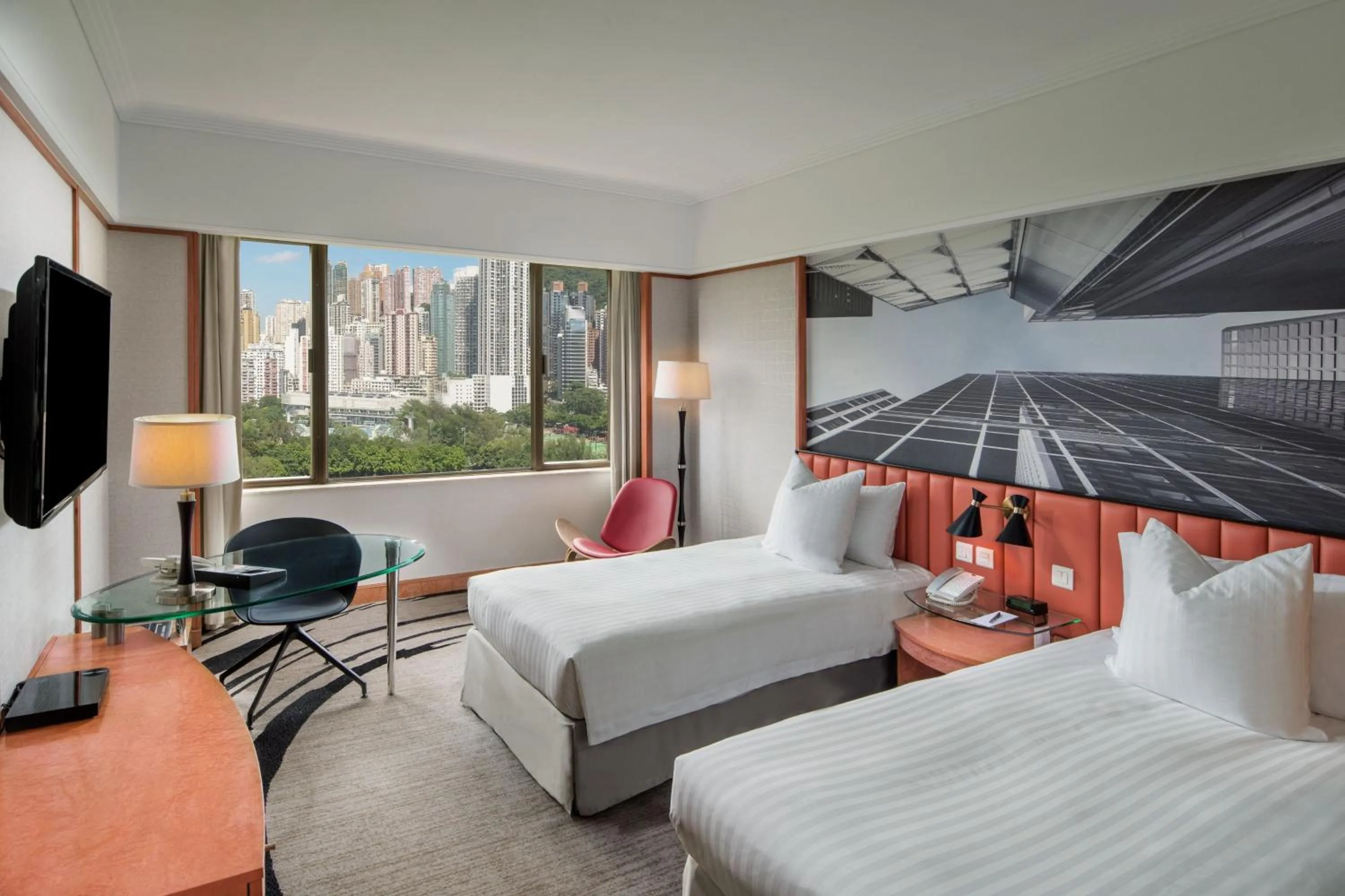 Photo of the whole room, Bed in The Park Lane Hong Kong, Autograph Collection