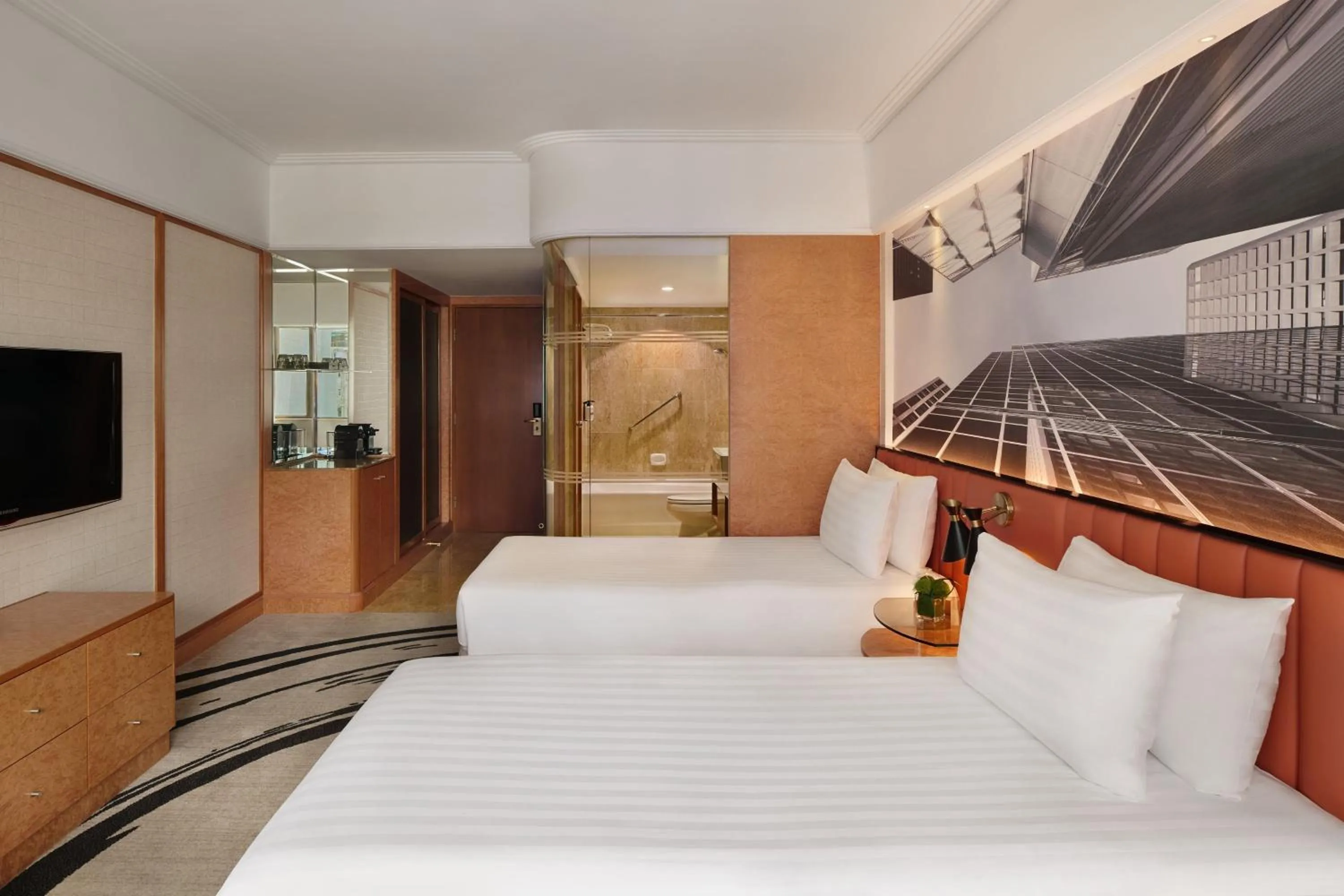 Photo of the whole room, Bed in The Park Lane Hong Kong, Autograph Collection