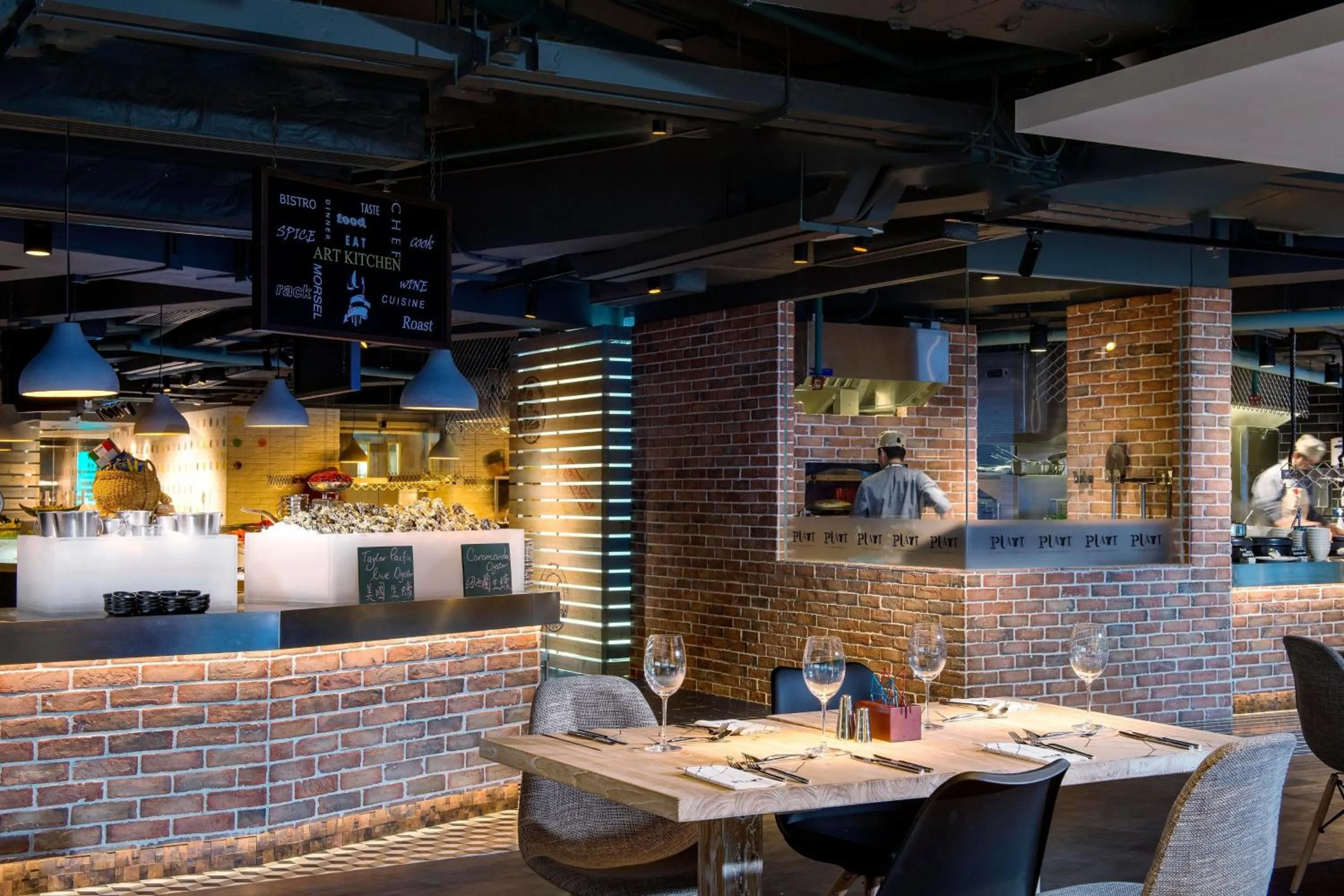 Kitchen or kitchenette in The Park Lane Hong Kong, Autograph Collection