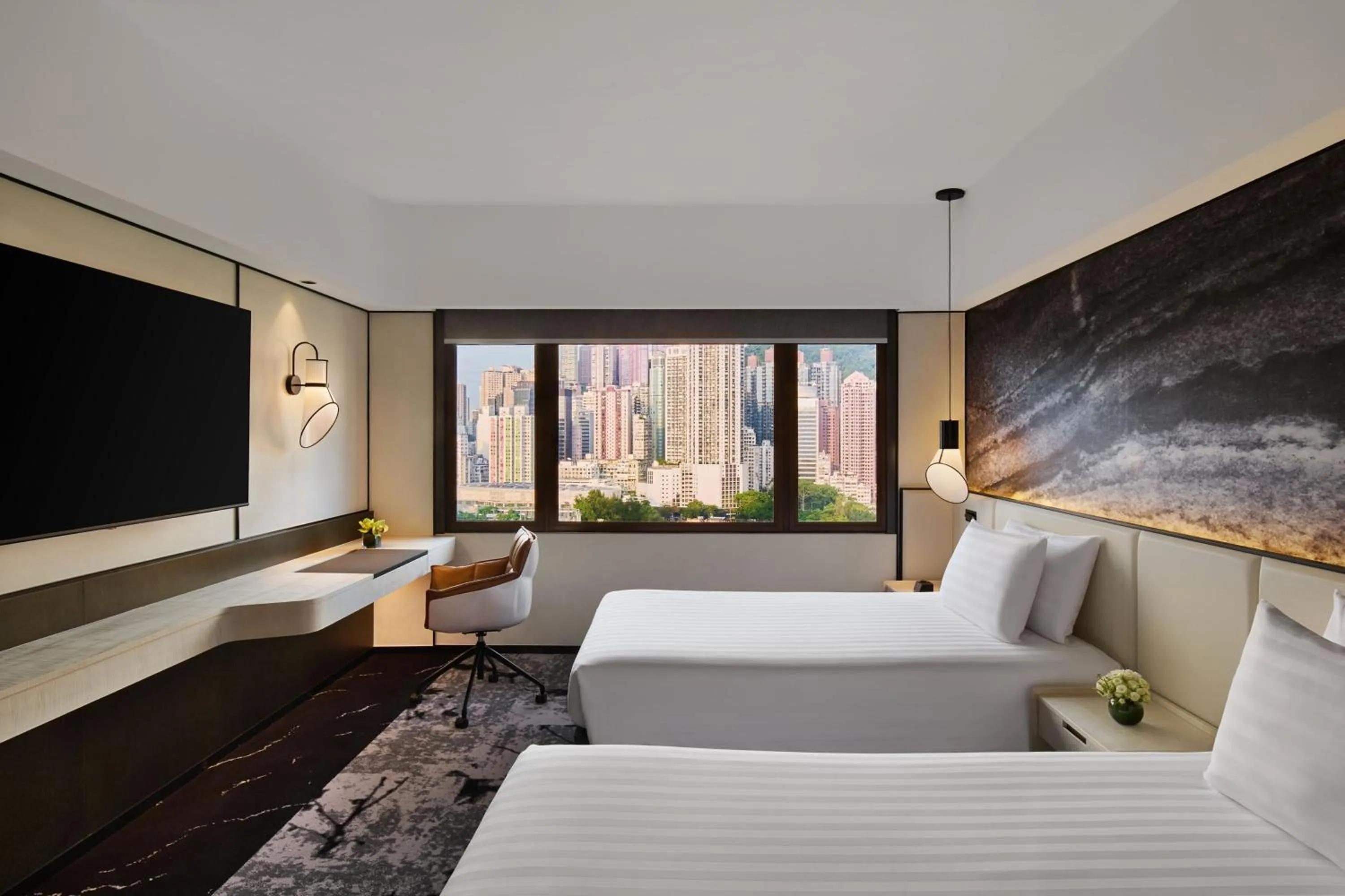 Photo of the whole room, Bed in The Park Lane Hong Kong, Autograph Collection