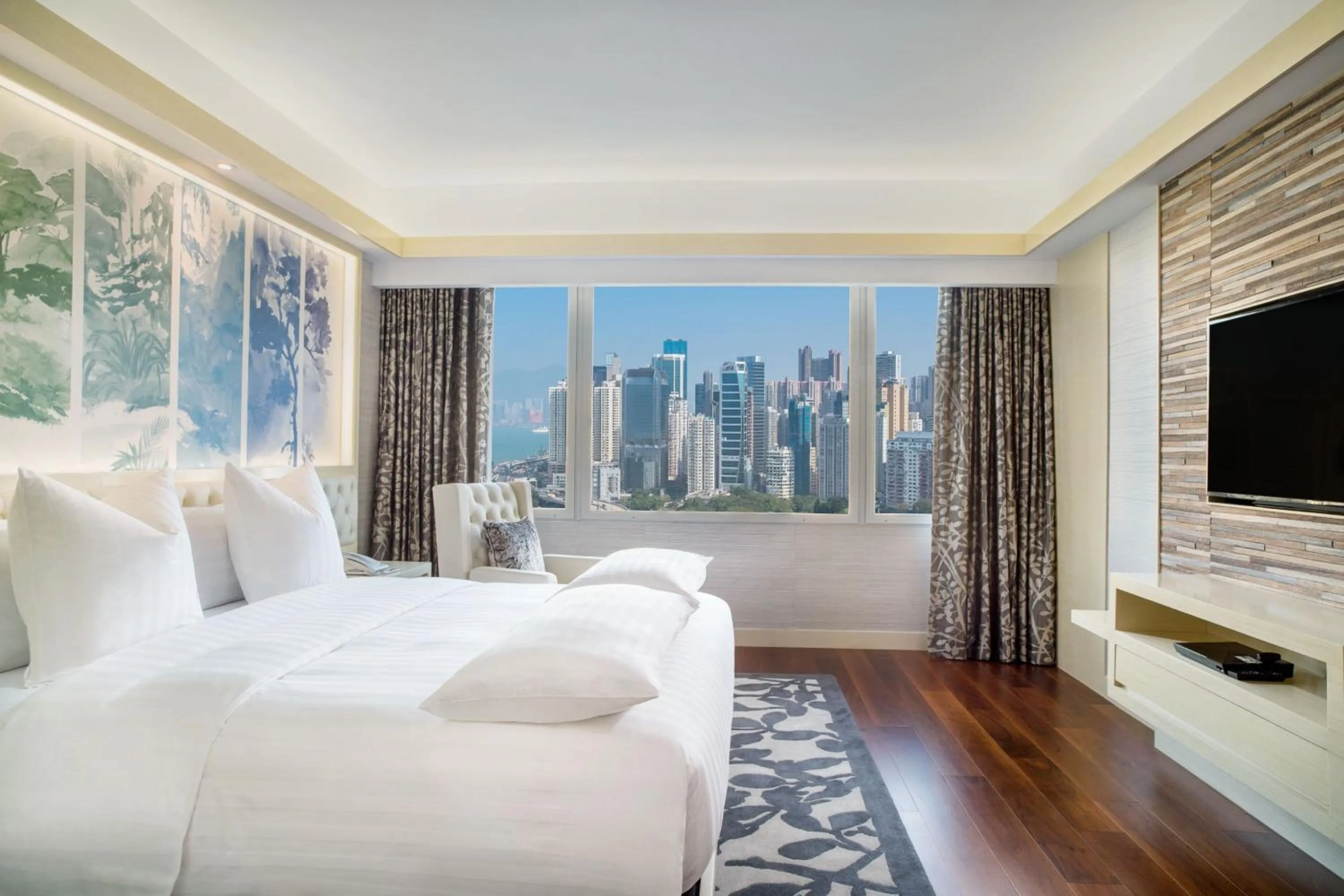 Photo of the whole room, Bed in The Park Lane Hong Kong, Autograph Collection