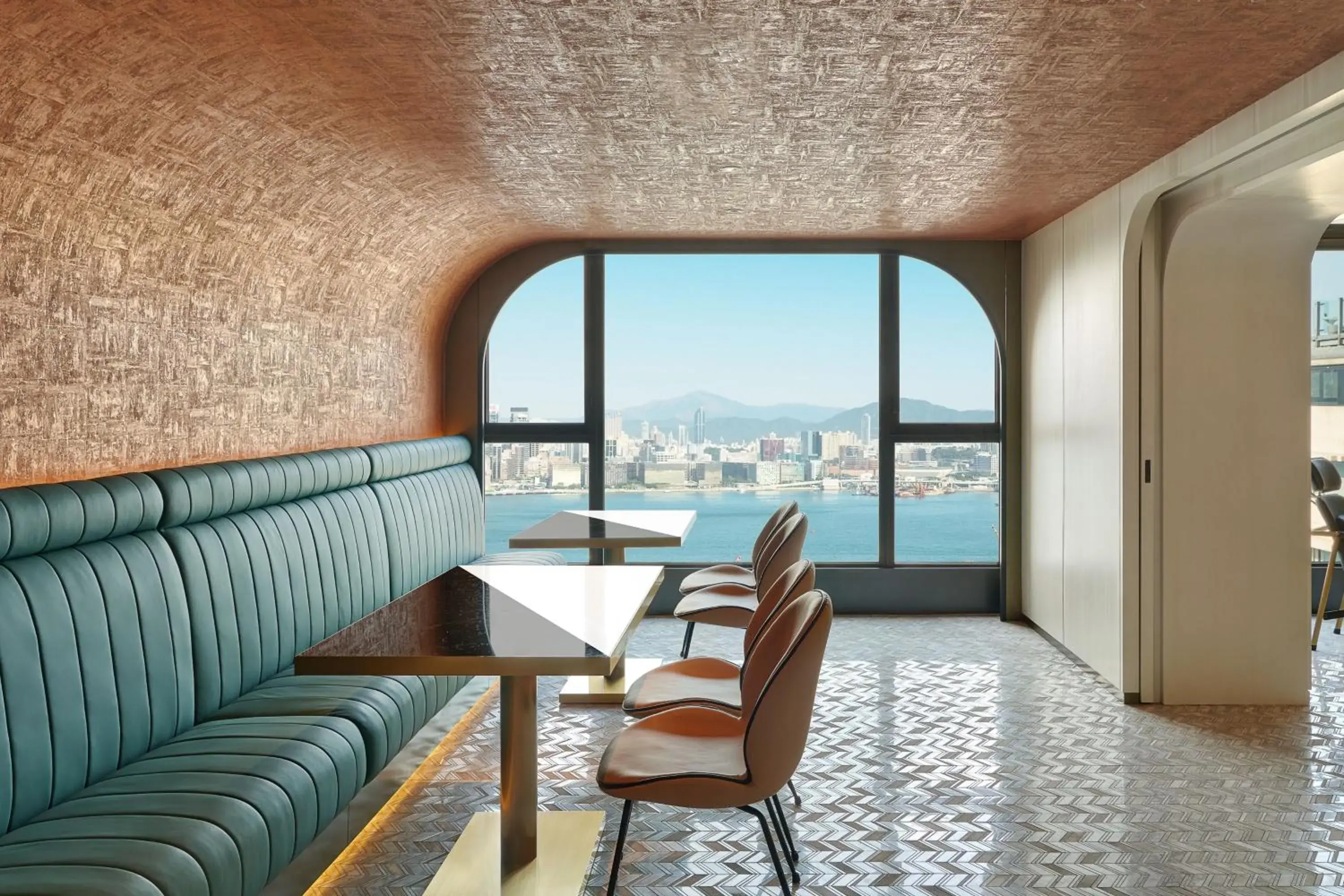 Lounge or bar in The Park Lane Hong Kong, Autograph Collection Lounge or bar in The Park Lane Hong Kong, Autograph Collection