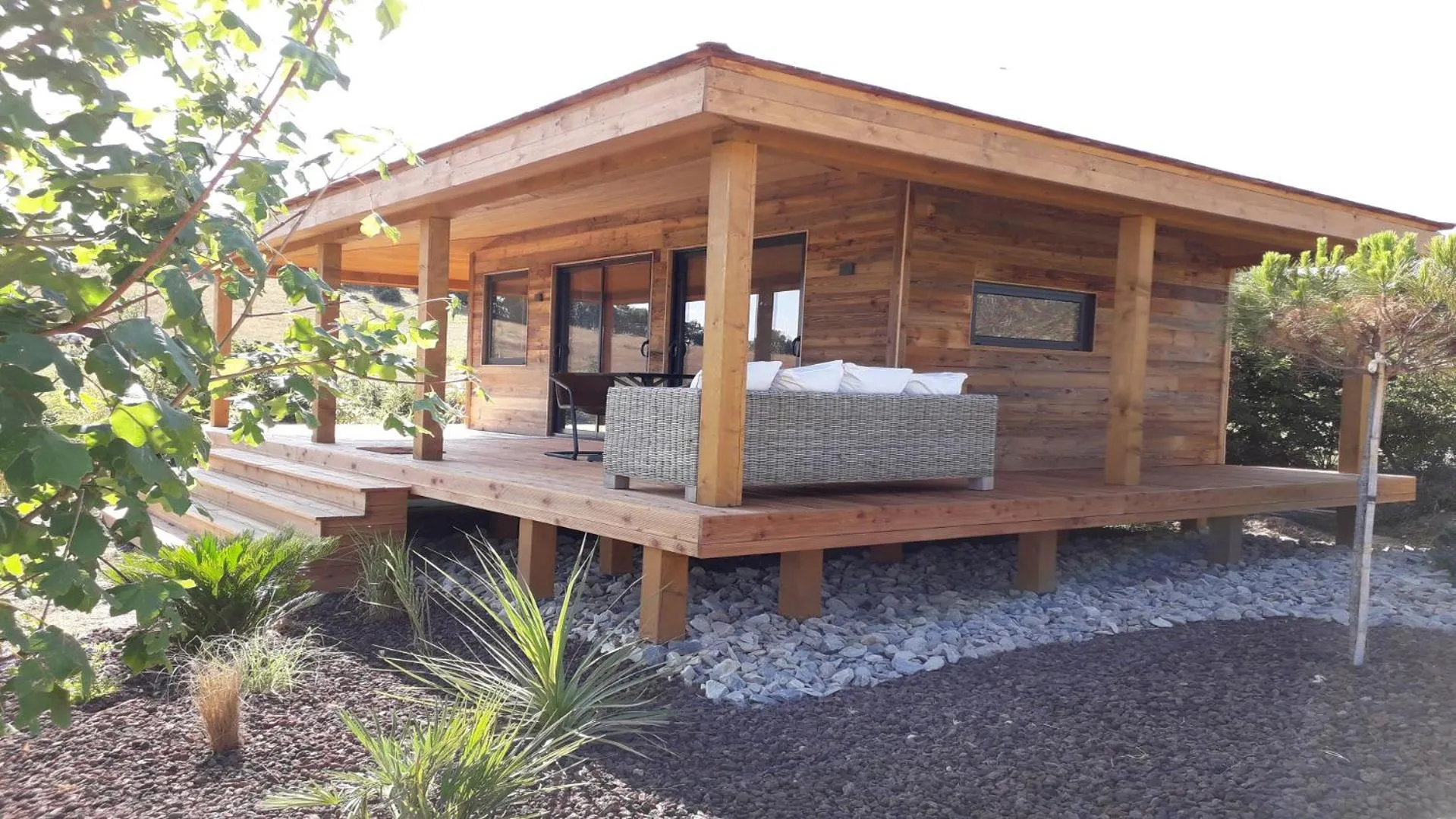 Property building in Cabanes Trésors de Campagne,spas privatifs