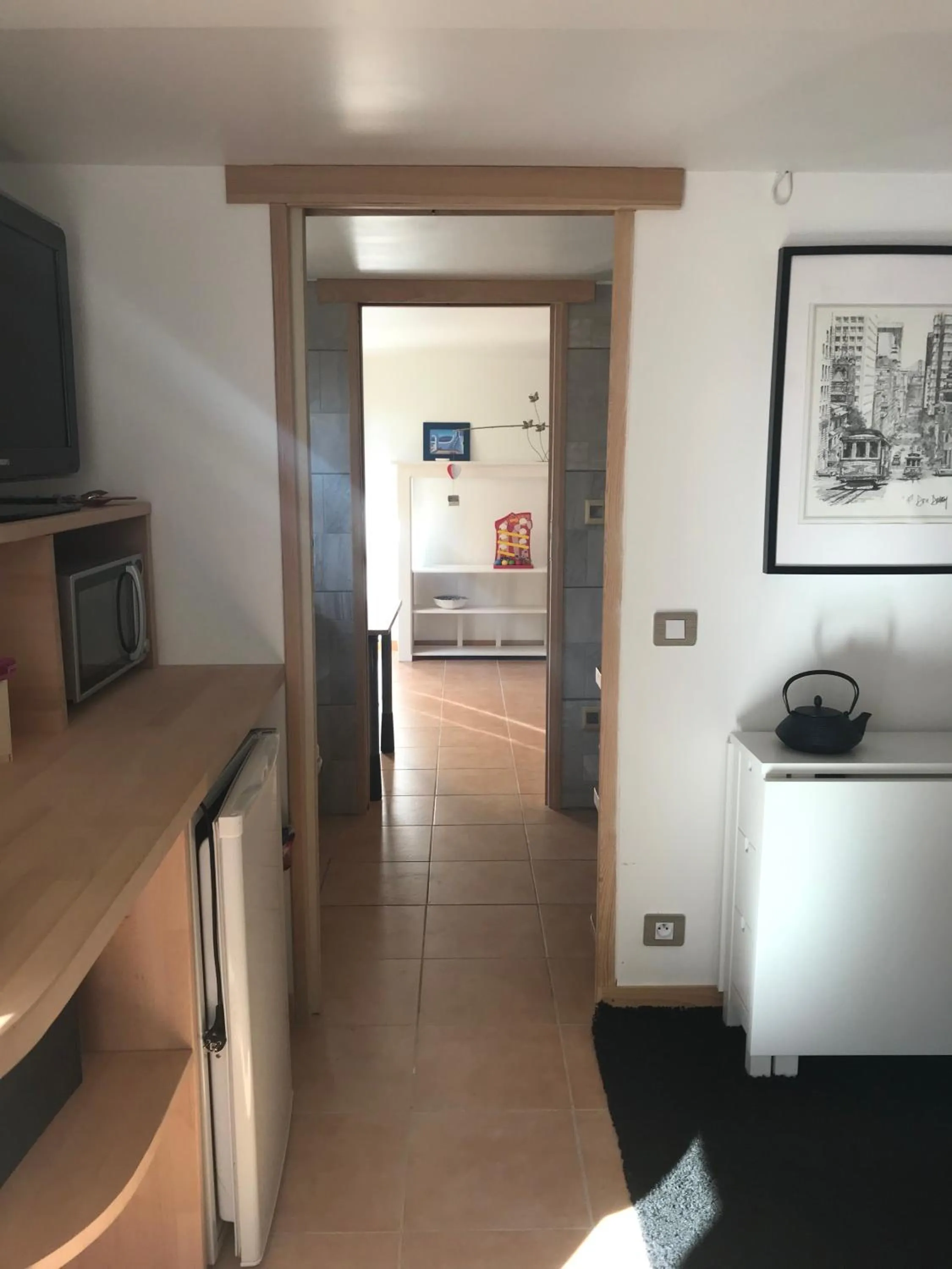 TV and multimedia in GuestHouse Du Moulin (logement neuf)