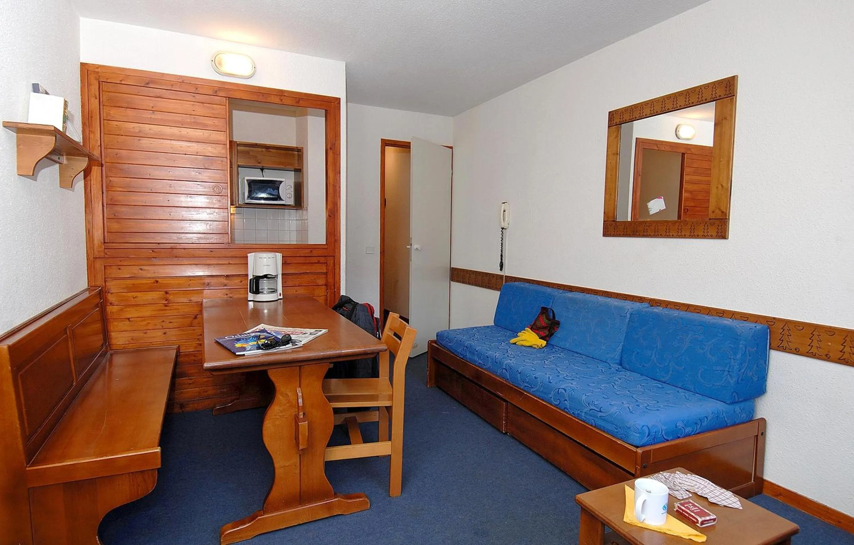 Seating area in Résidence Odalys Les Jardins de Val et Les Verdets