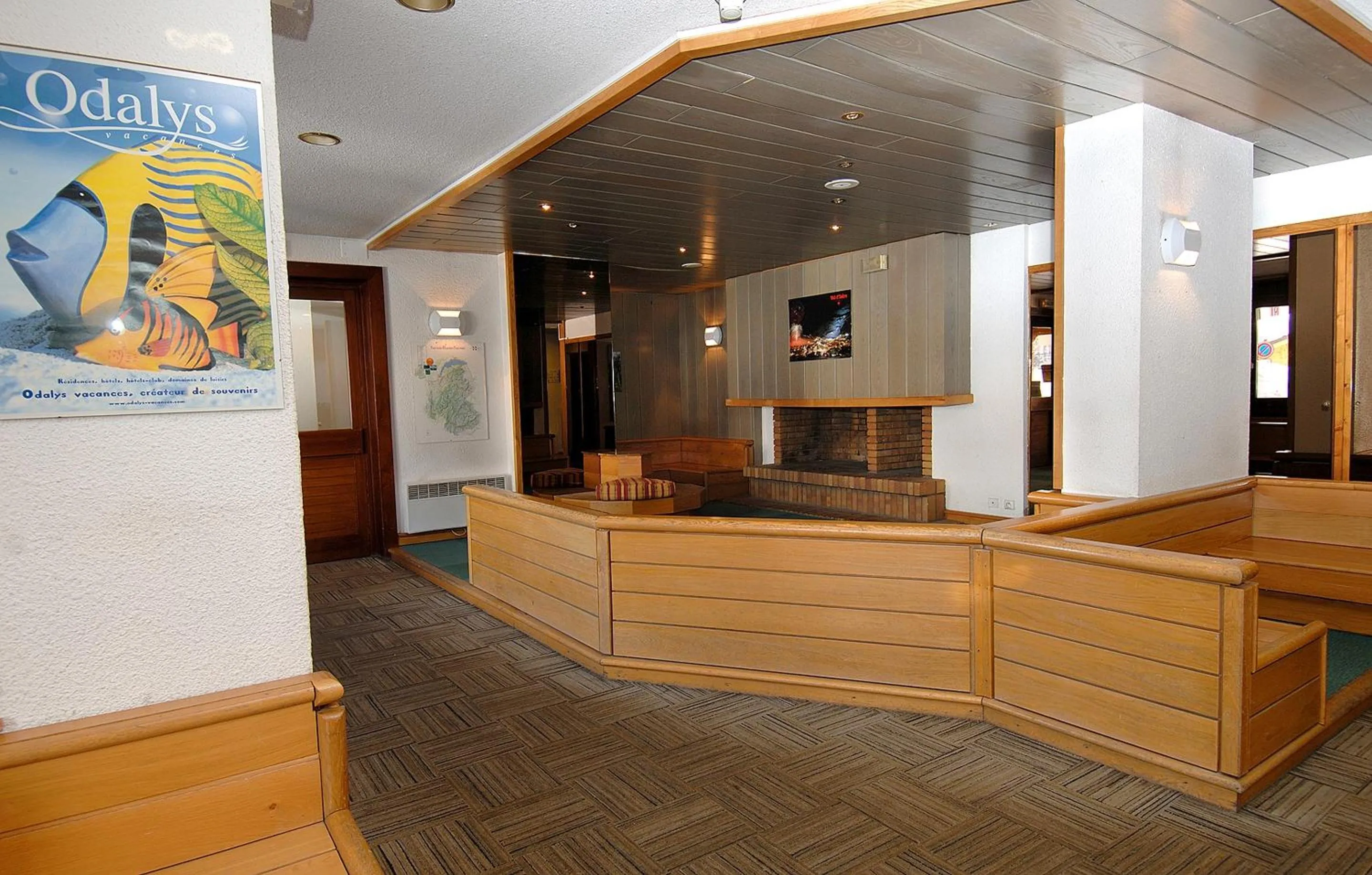 Lobby or reception in Résidence Odalys Les Jardins de Val et Les Verdets
