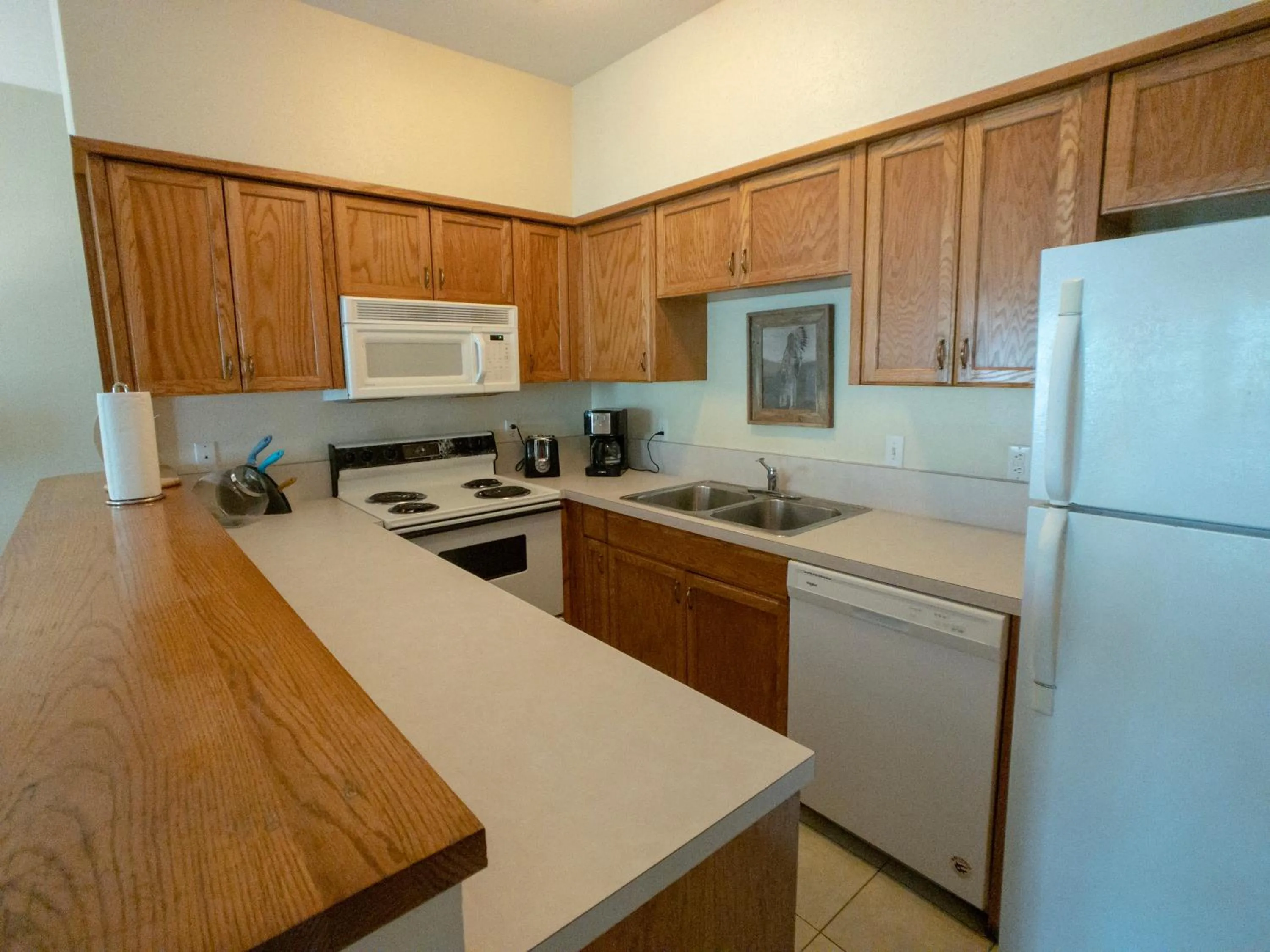 Kitchen or kitchenette in Schmitz Bed & Breakfast