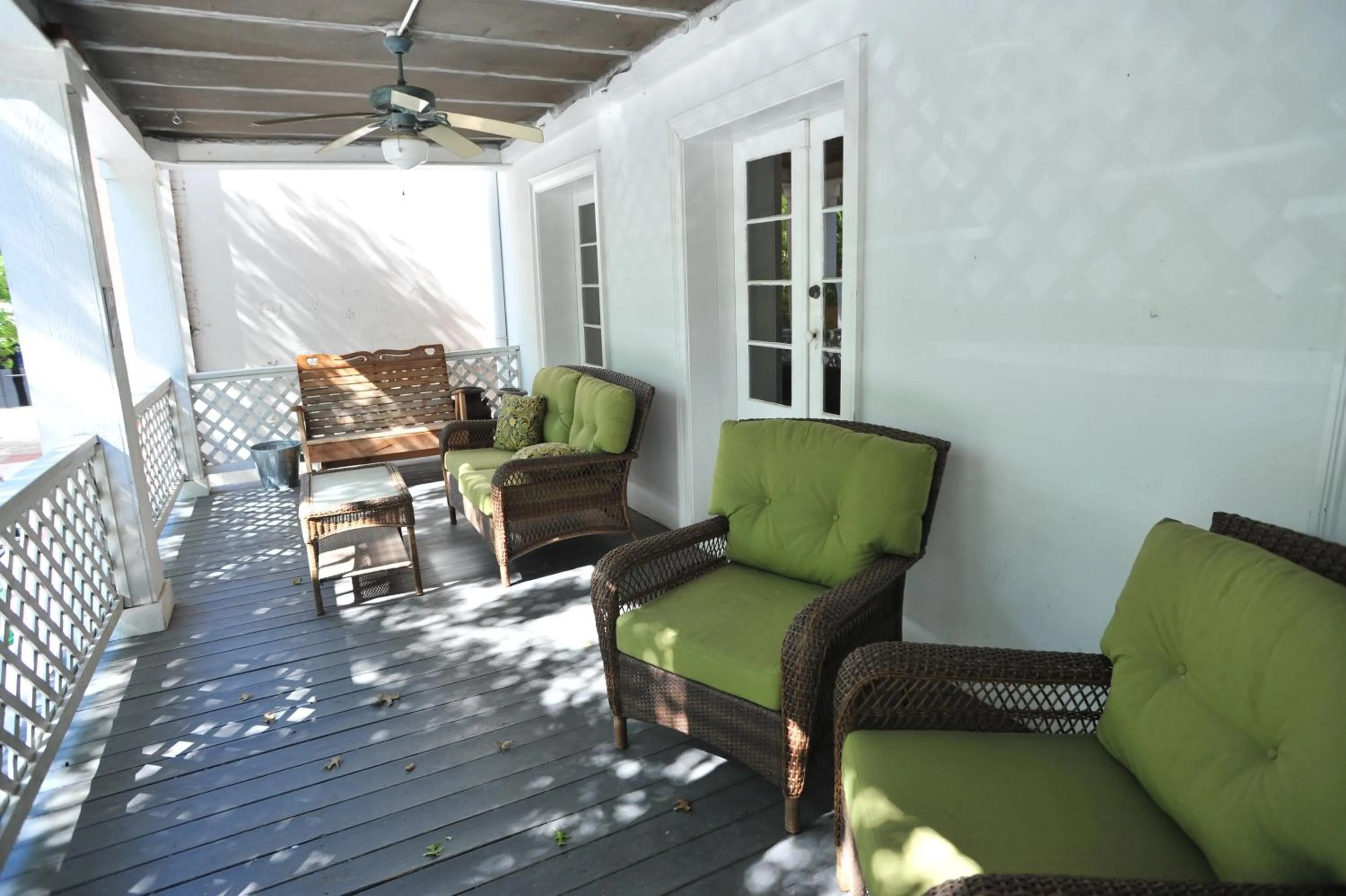 Patio in Schmitz Bed & Breakfast