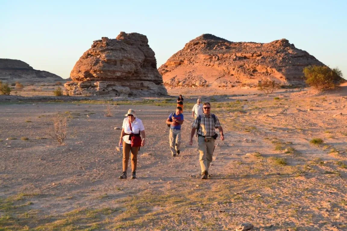 group of guests in Hllol Hotel Abu Simbel
