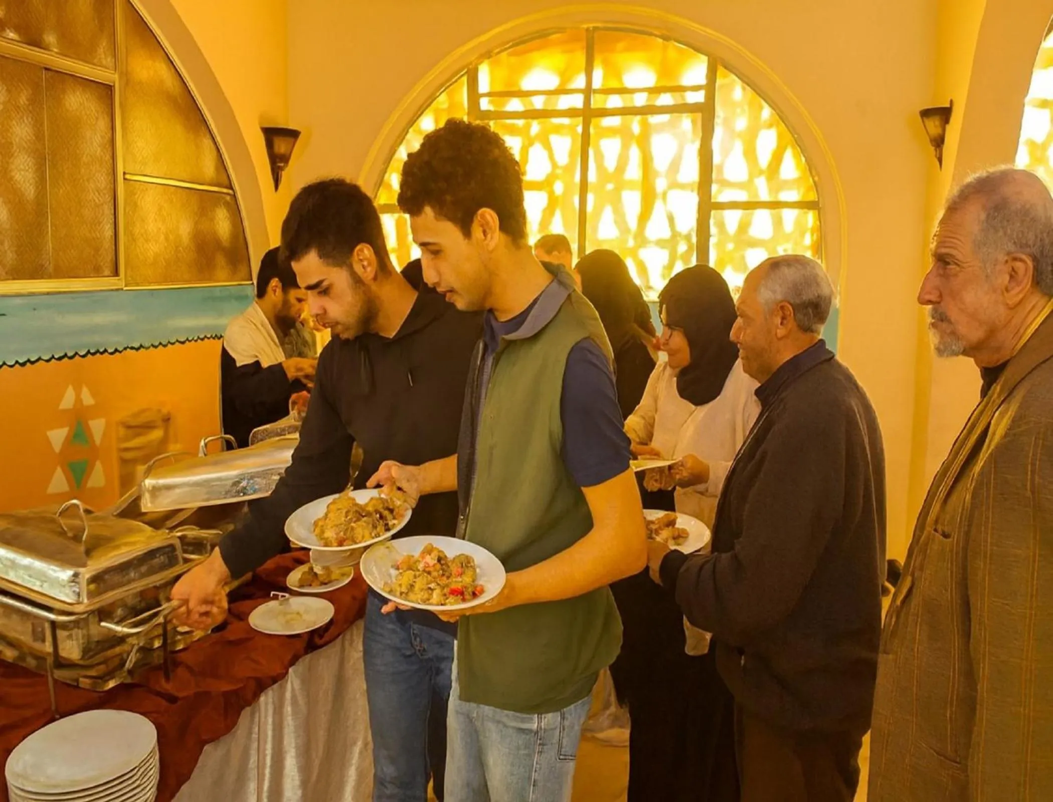 Restaurant/places to eat in Hllol Hotel Abu Simbel