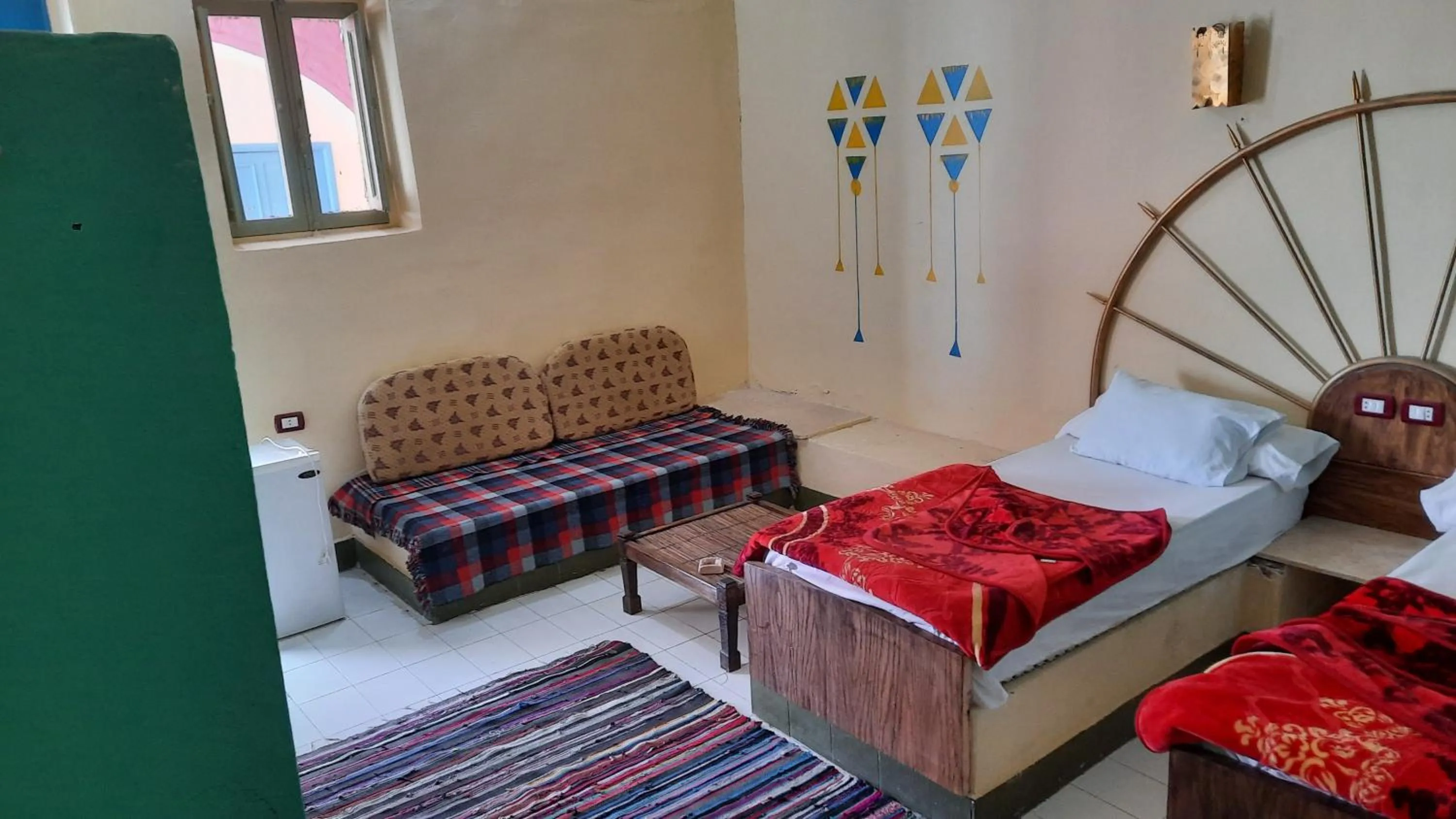 Photo of the whole room, Bed in Hllol Hotel Abu Simbel