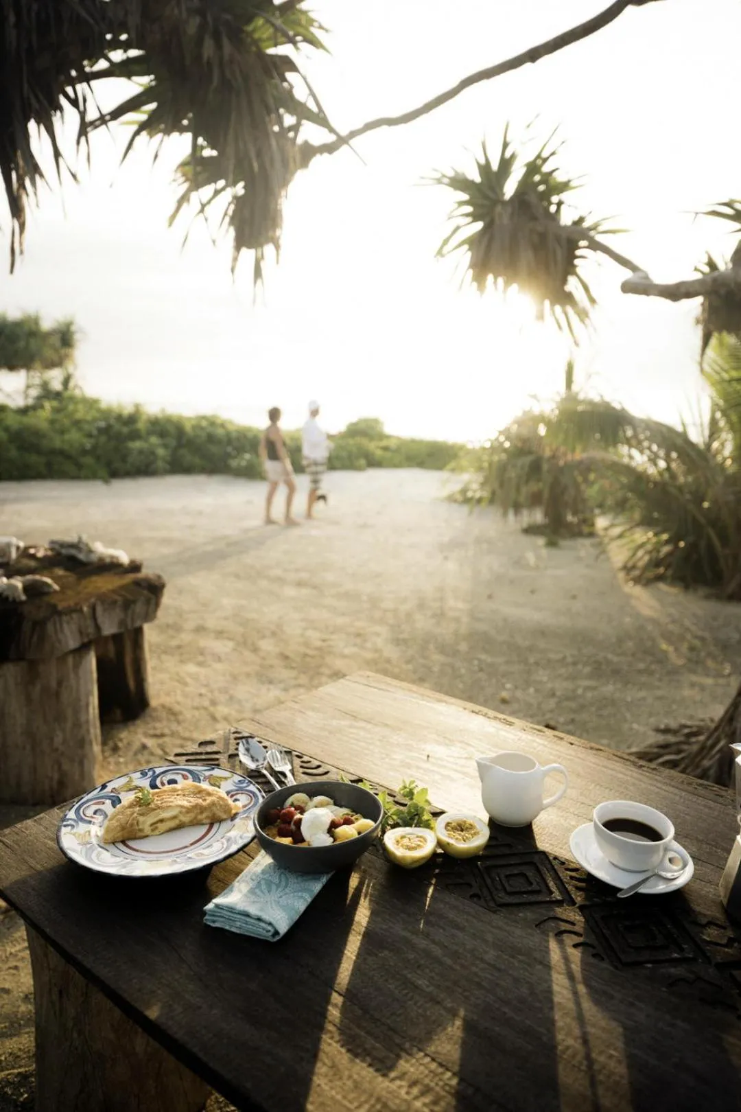 Breakfast in Papaya Villa