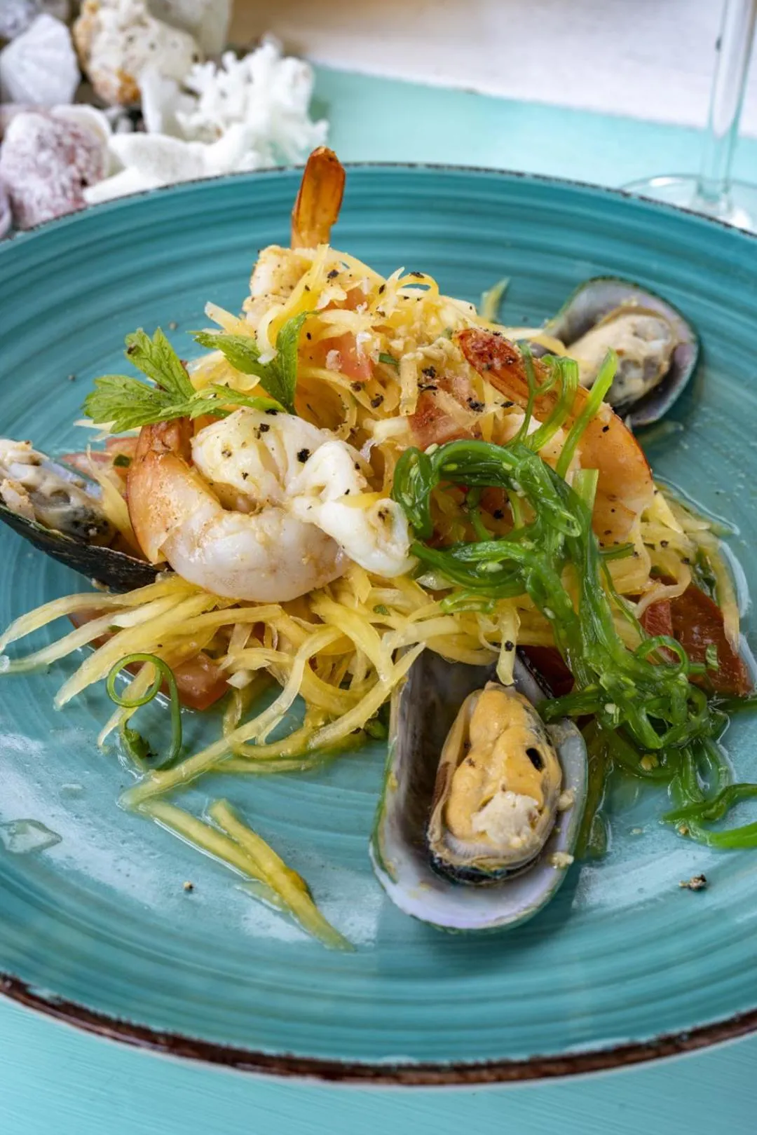 Food and drinks in Papaya Villa