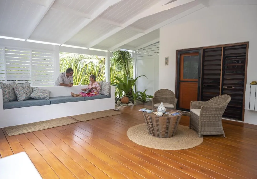 Patio in Papaya Villa