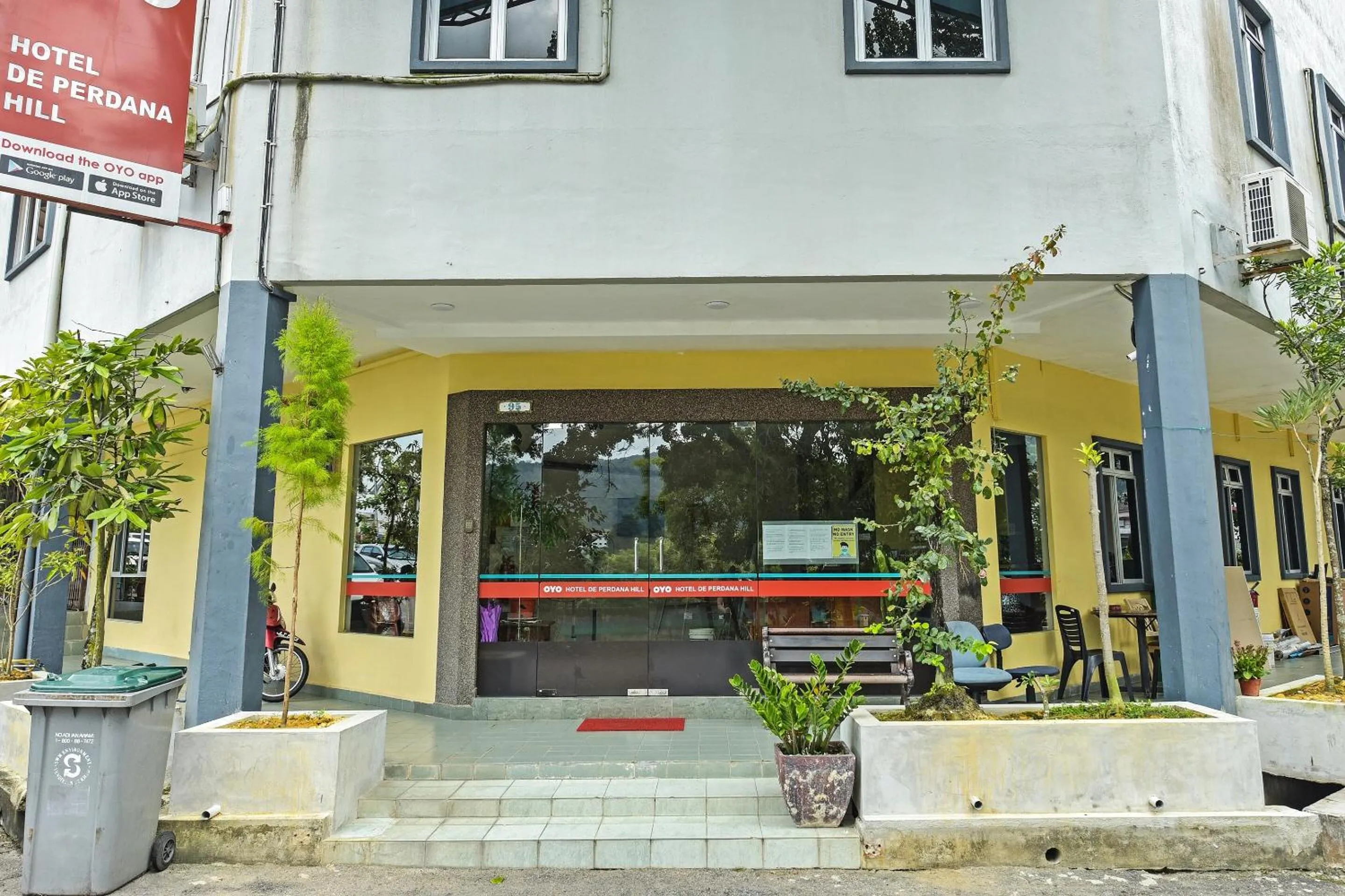 Facade/entrance in Hotel O De Perdana Hill