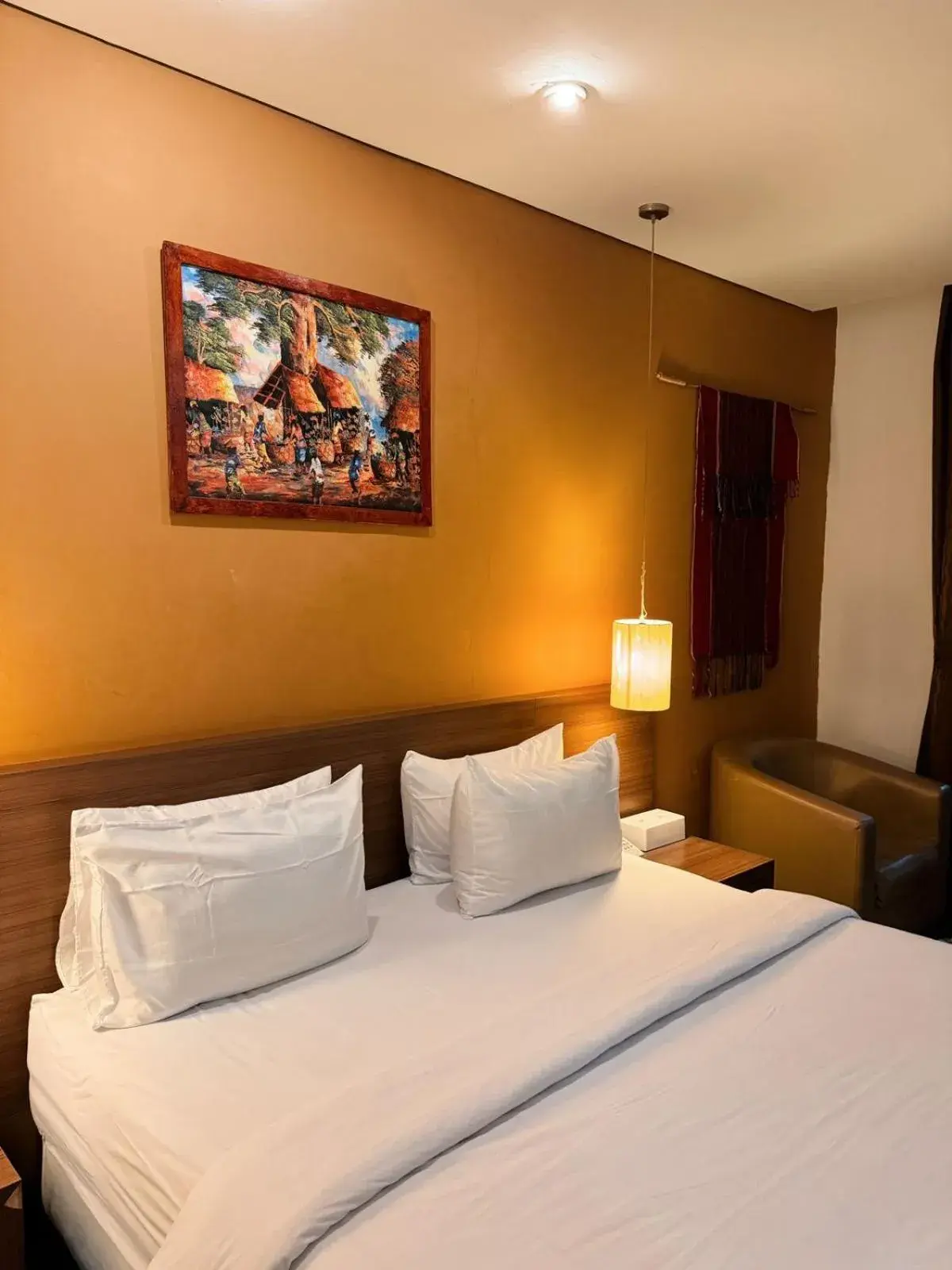 Bed in Hotel Ompu Herti Bed in Hotel Ompu Herti