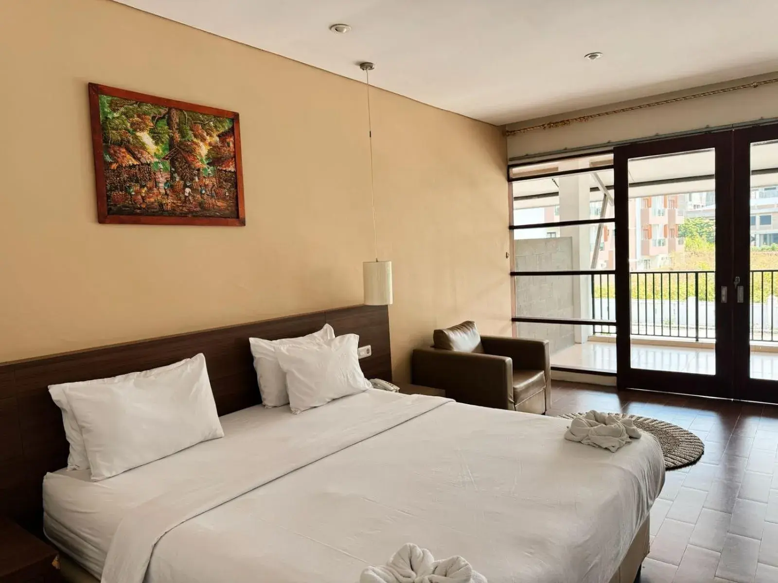 Bed in Hotel Ompu Herti Bed in Hotel Ompu Herti