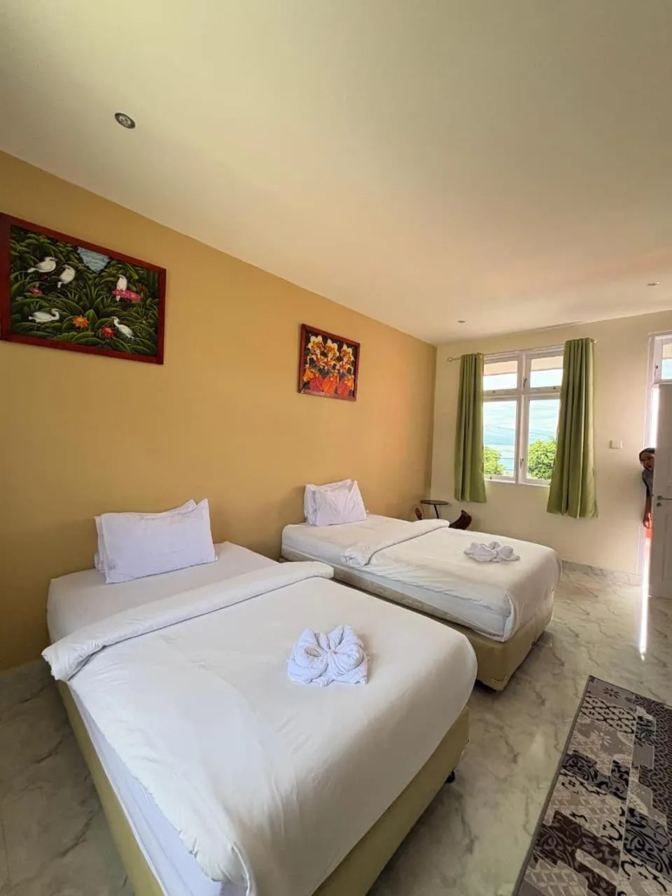 Bed in Hotel Ompu Herti