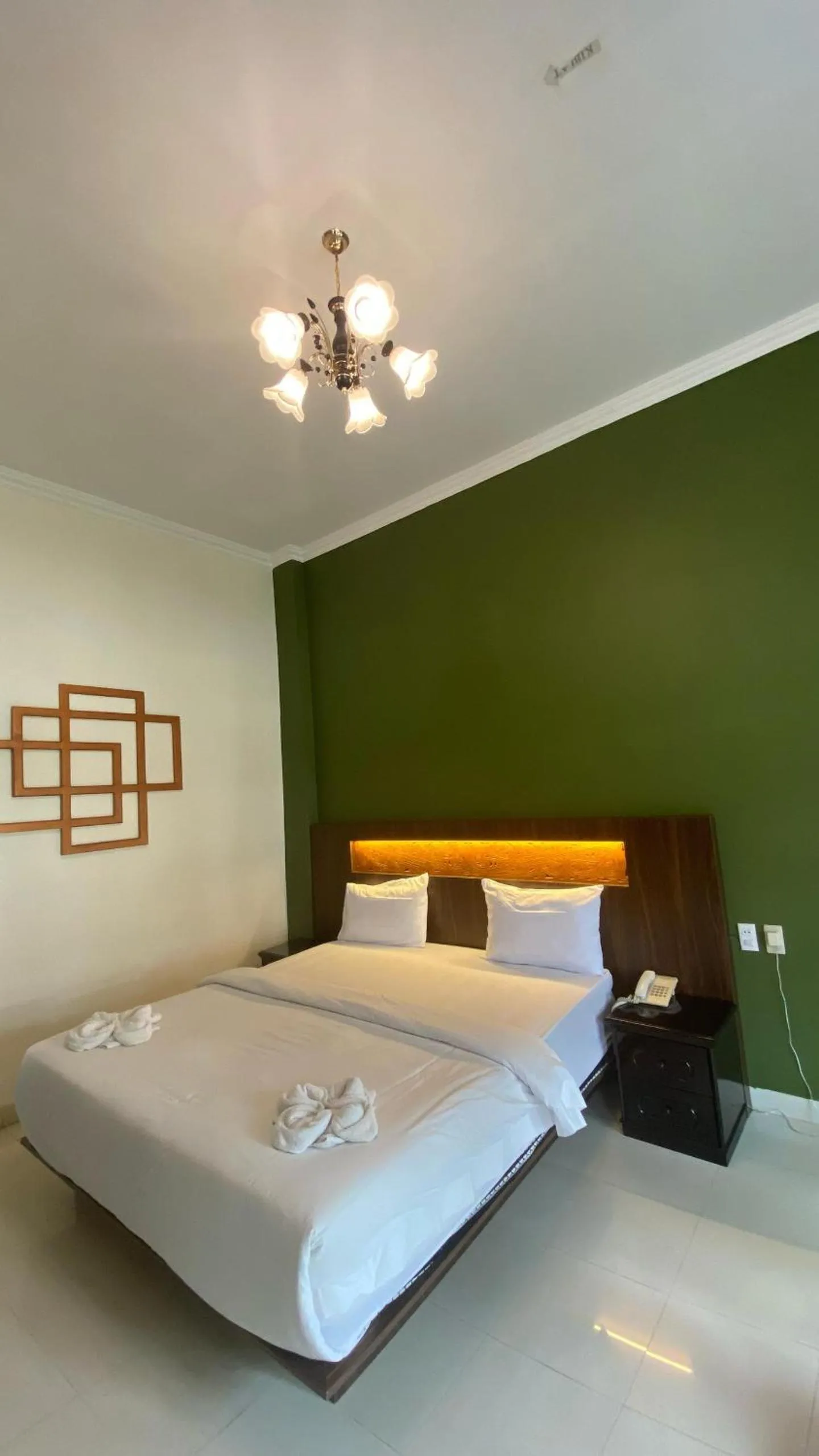 Bed in Hotel Ompu Herti