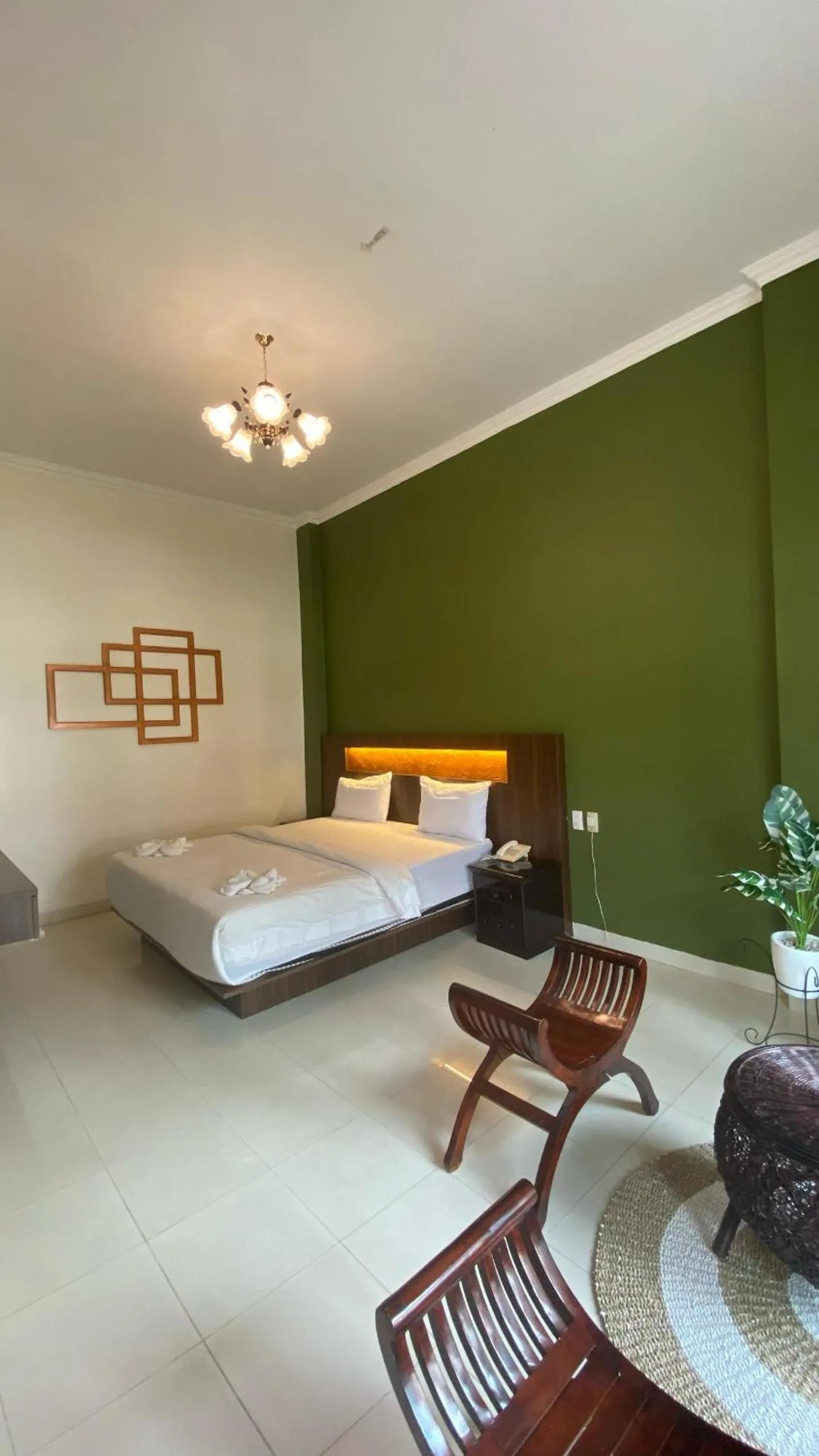 Bed in Hotel Ompu Herti