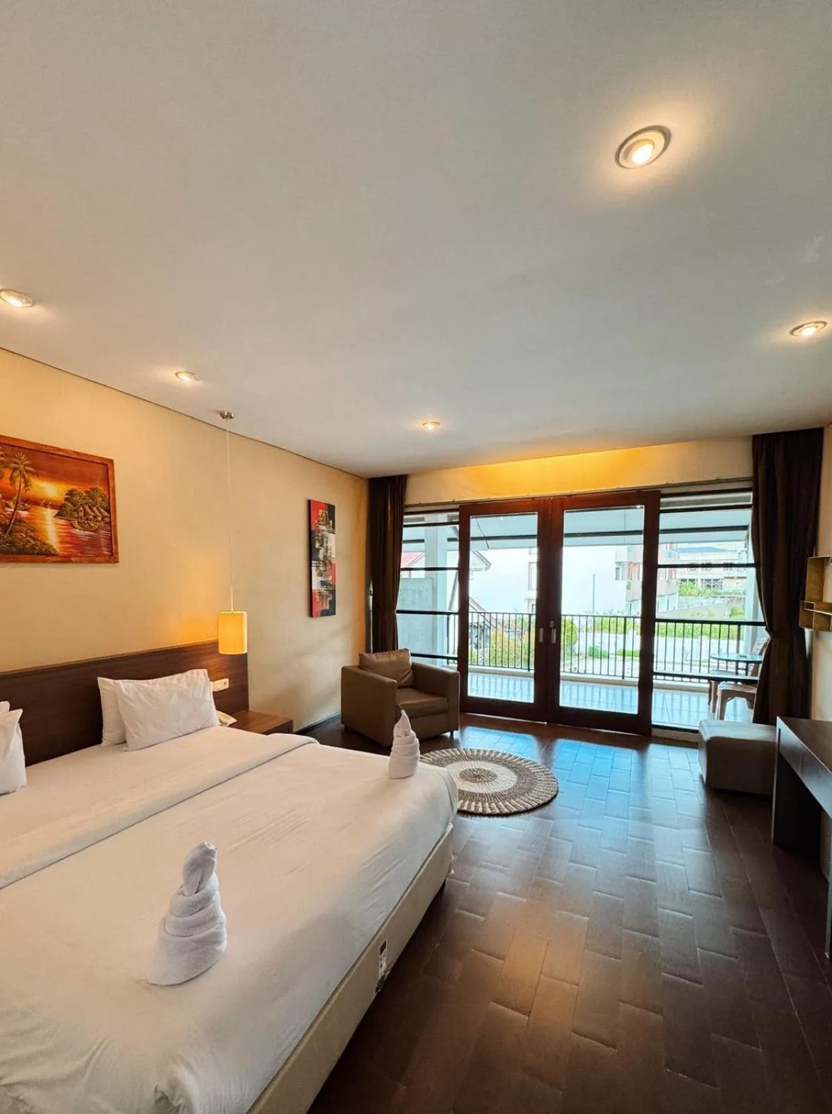 Bed in Hotel Ompu Herti