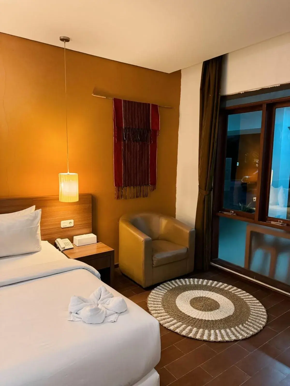 Bed in Hotel Ompu Herti Bed in Hotel Ompu Herti