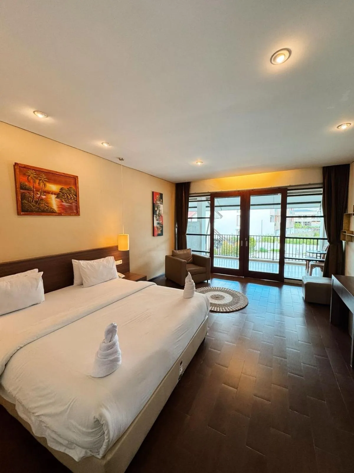 Bed in Hotel Ompu Herti