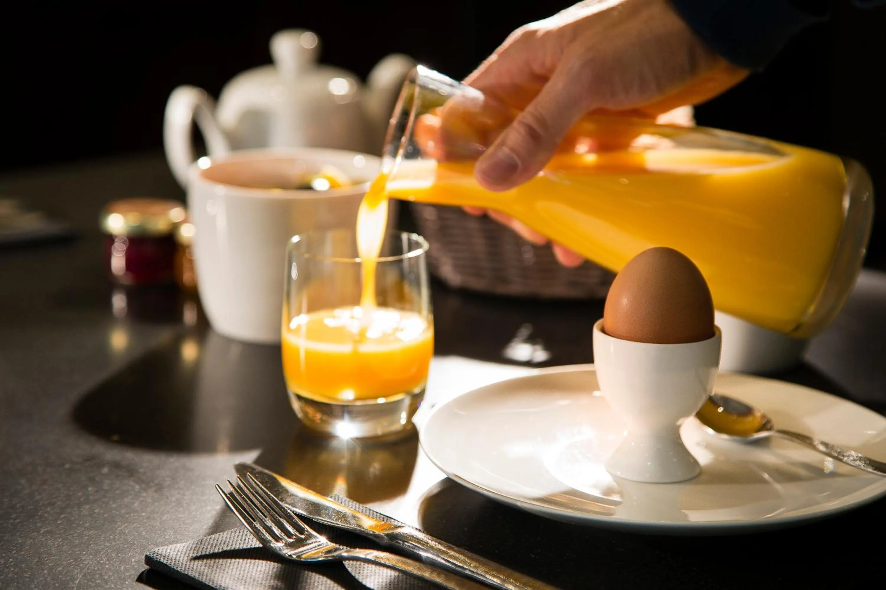 Food close-up in Hôtel Oceania Le Métropole