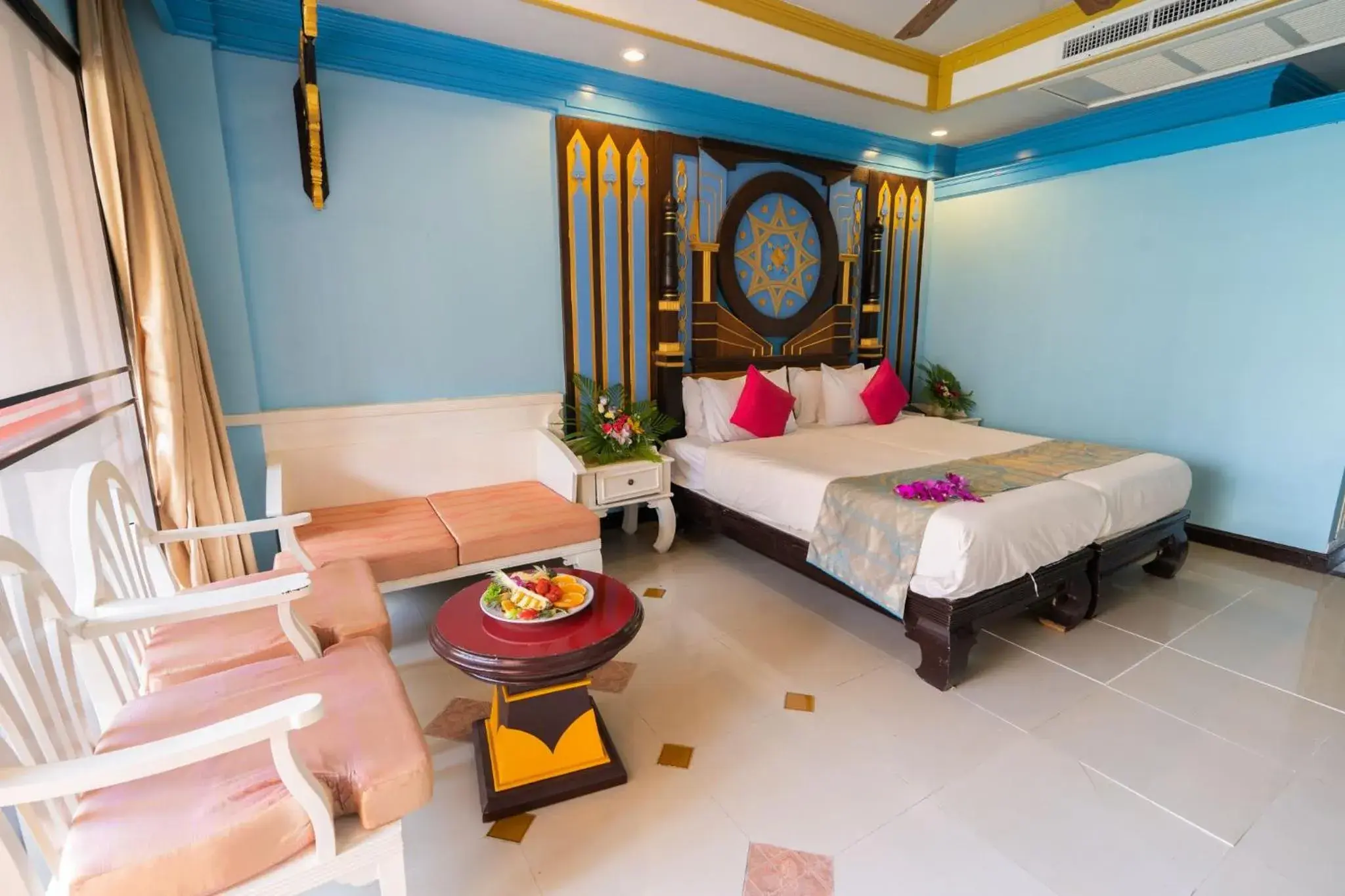 Photo of the whole room, Bed in Ayodhaya Palace Beach Resort - SHA Plus certified Photo of the whole room, Bed in Ayodhaya Palace Beach Resort - SHA Plus certified