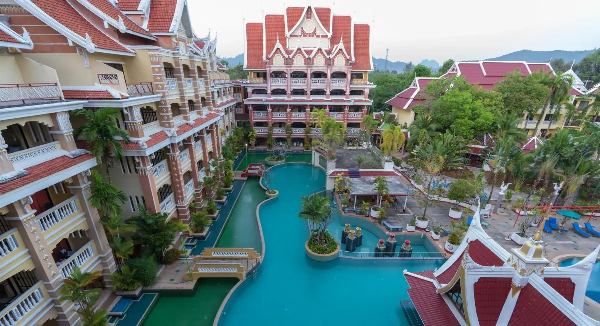 Property building in Ayodhaya Palace Beach Resort - SHA Plus certified Property building in Ayodhaya Palace Beach Resort - SHA Plus certified