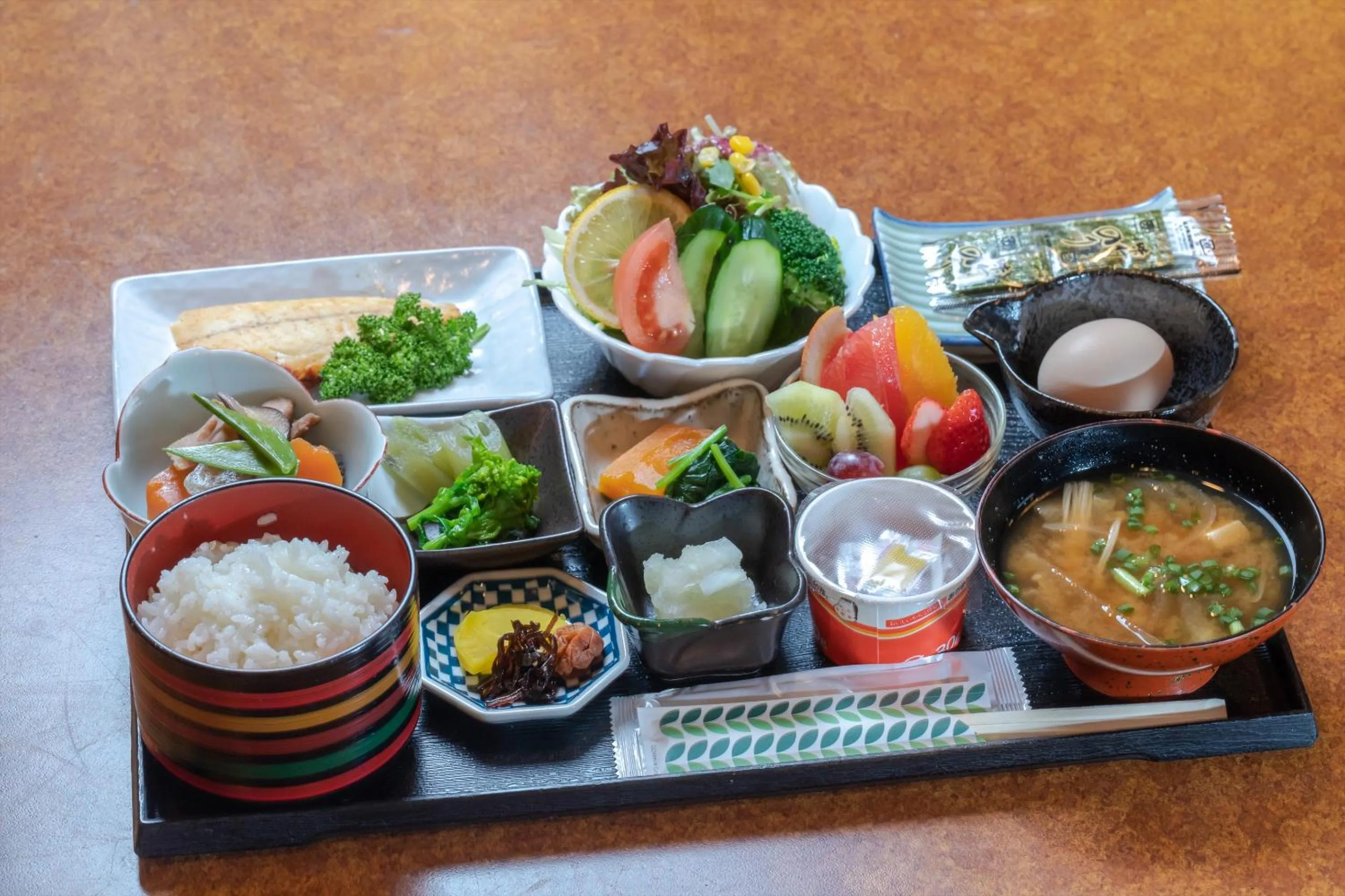 Breakfast in Tabist Asa Station Hotel