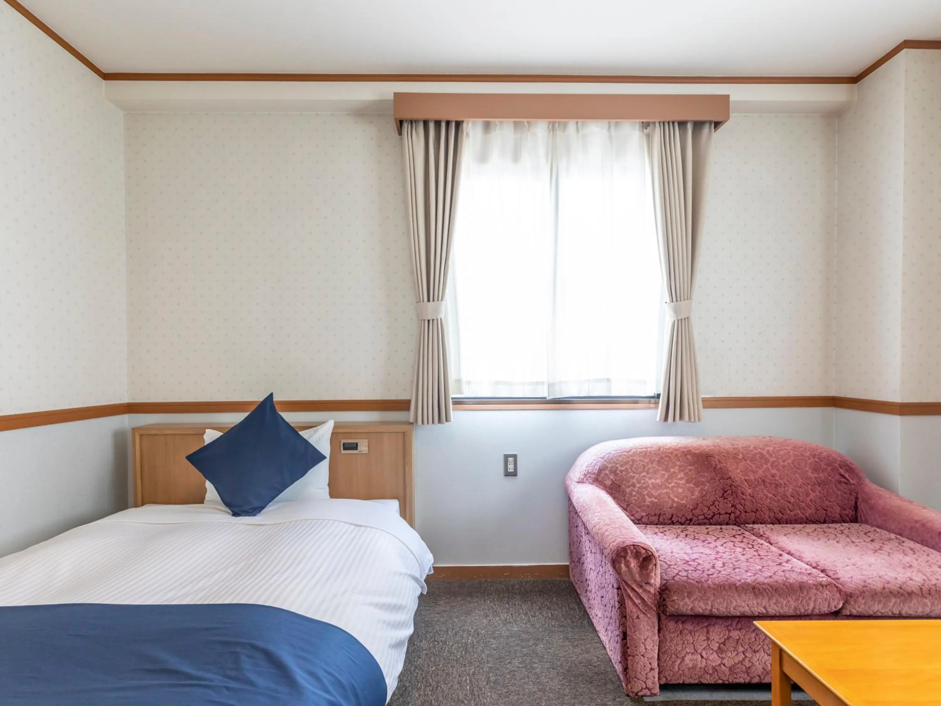 Bed in Tabist Asa Station Hotel