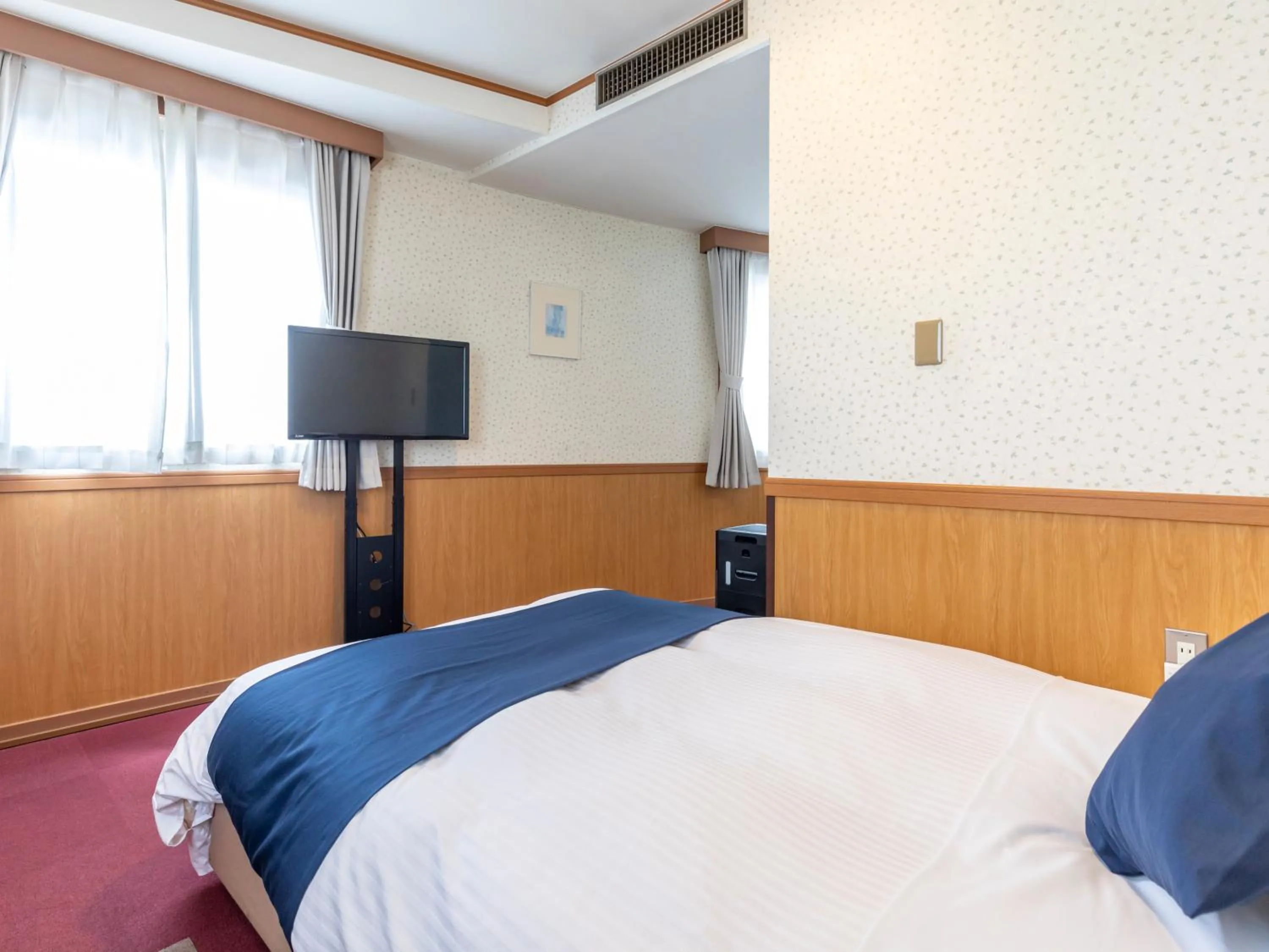 Bed in Tabist Asa Station Hotel