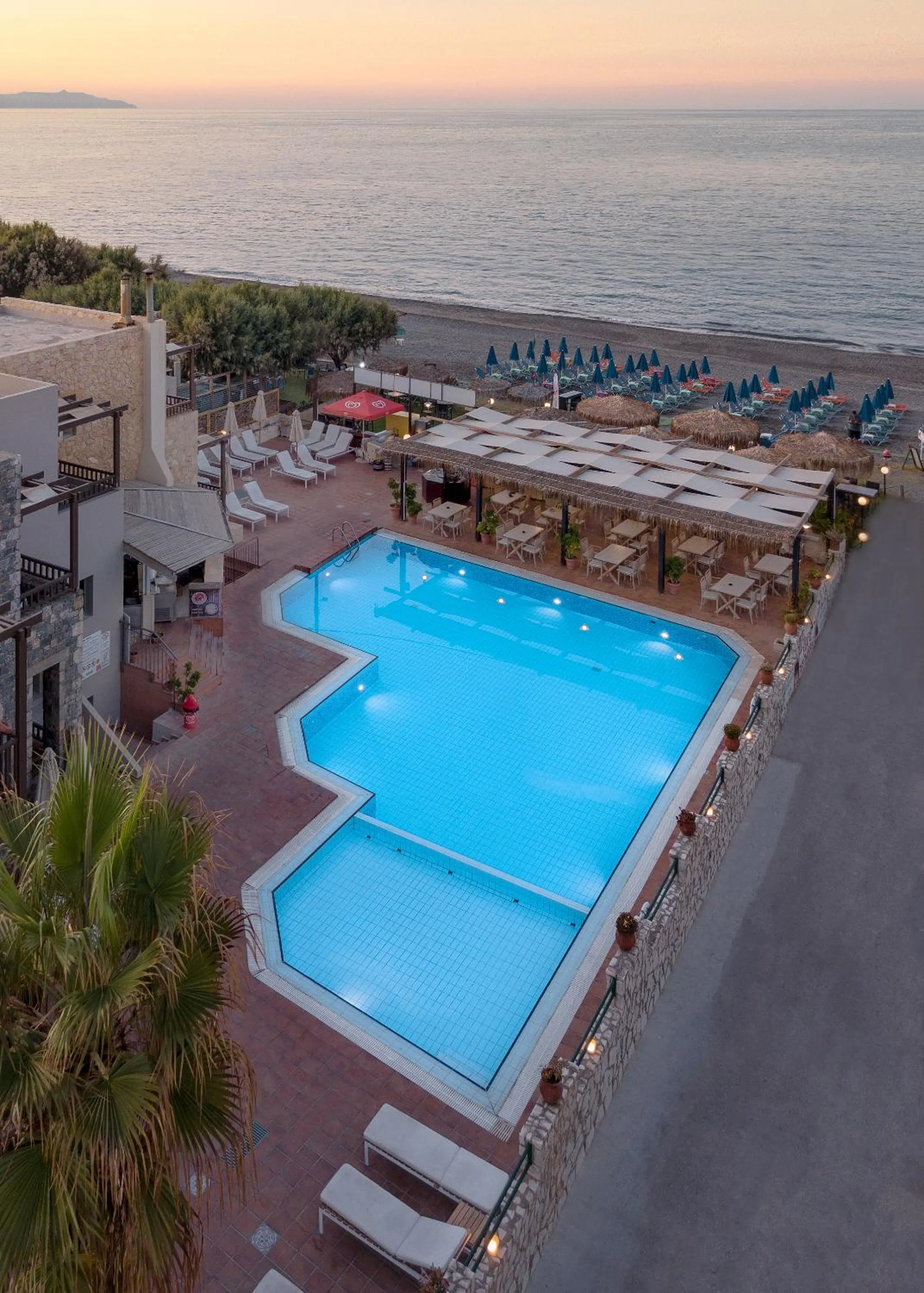 Bird's eye view in Erato Beach Hotel Adults Only by Smile Hotels