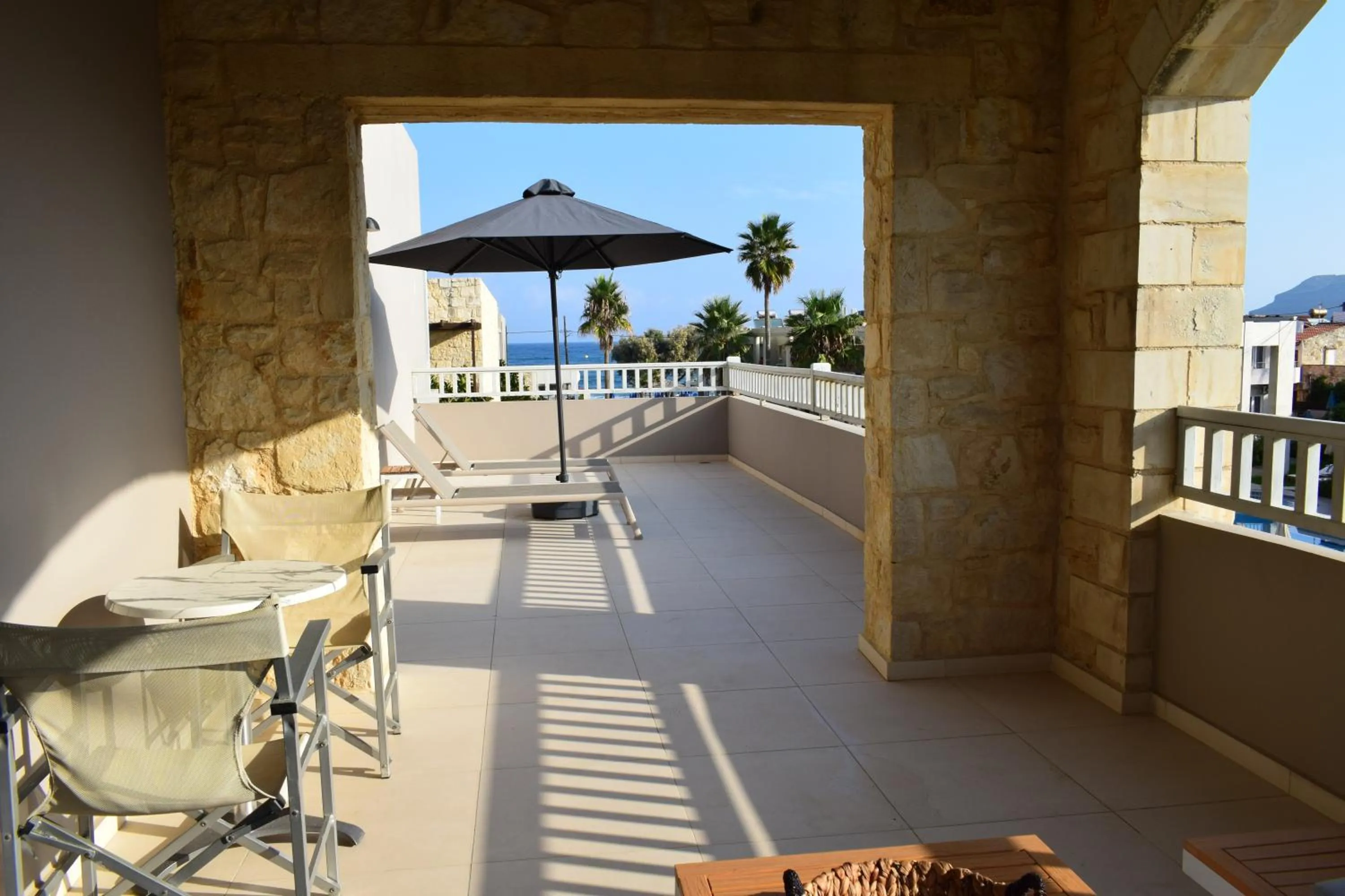 Balcony/Terrace in Erato Beach Hotel Adults Only by Smile Hotels