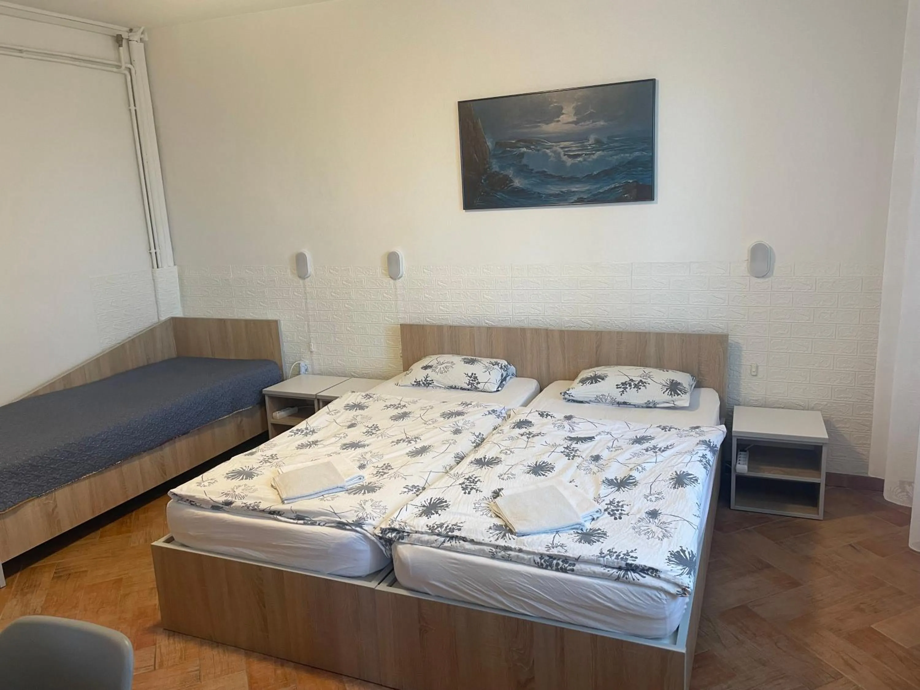 Bed in Apartment Iris