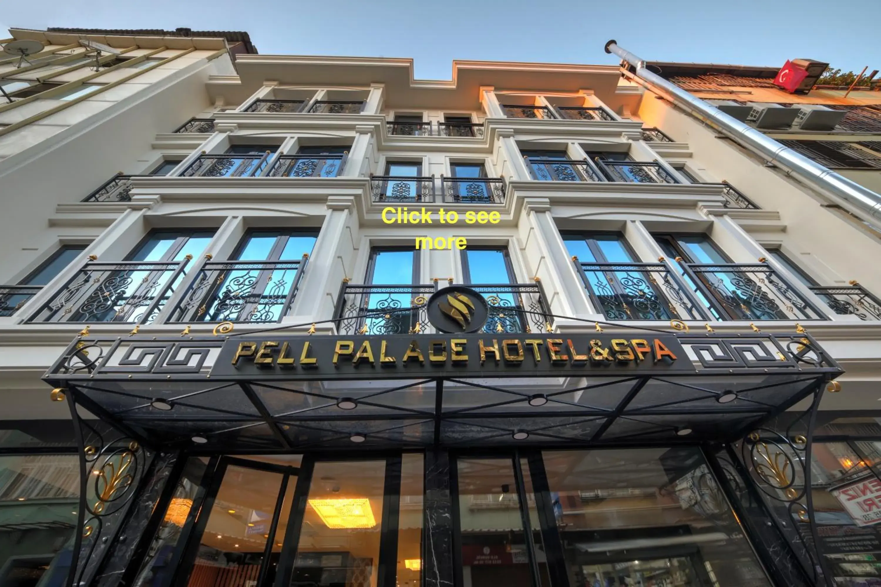 Property building in Pell Palace Hotel & SPA Property building in Pell Palace Hotel & SPA