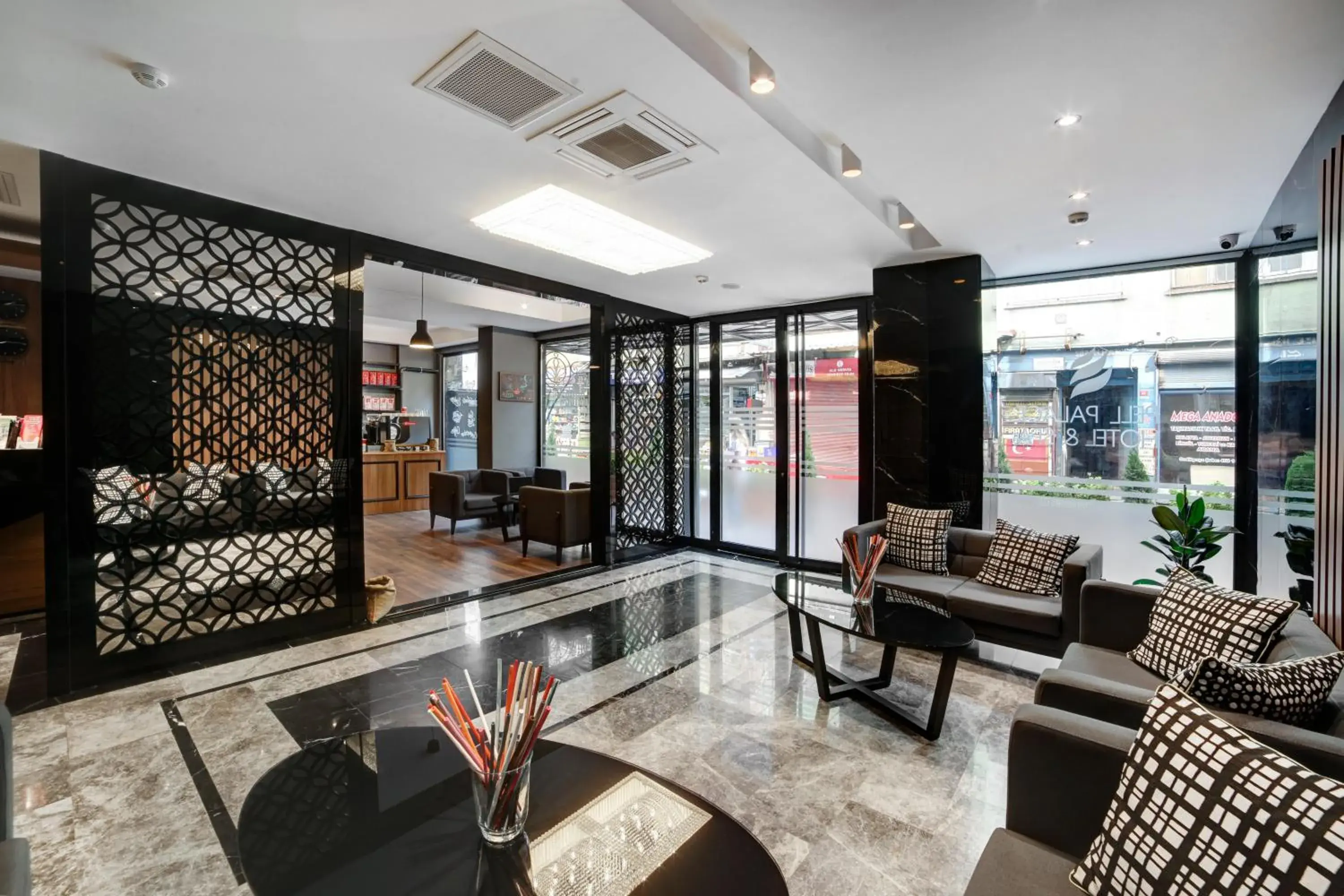 Lobby or reception in Pell Palace Hotel & SPA Lobby or reception in Pell Palace Hotel & SPA