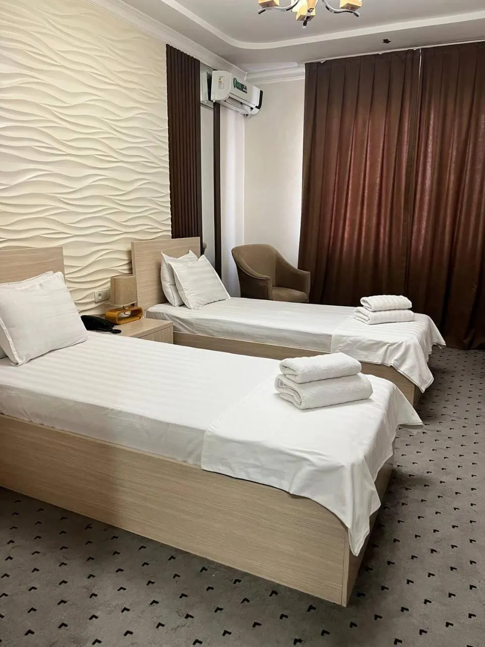 Bed in ORZU HOTEL