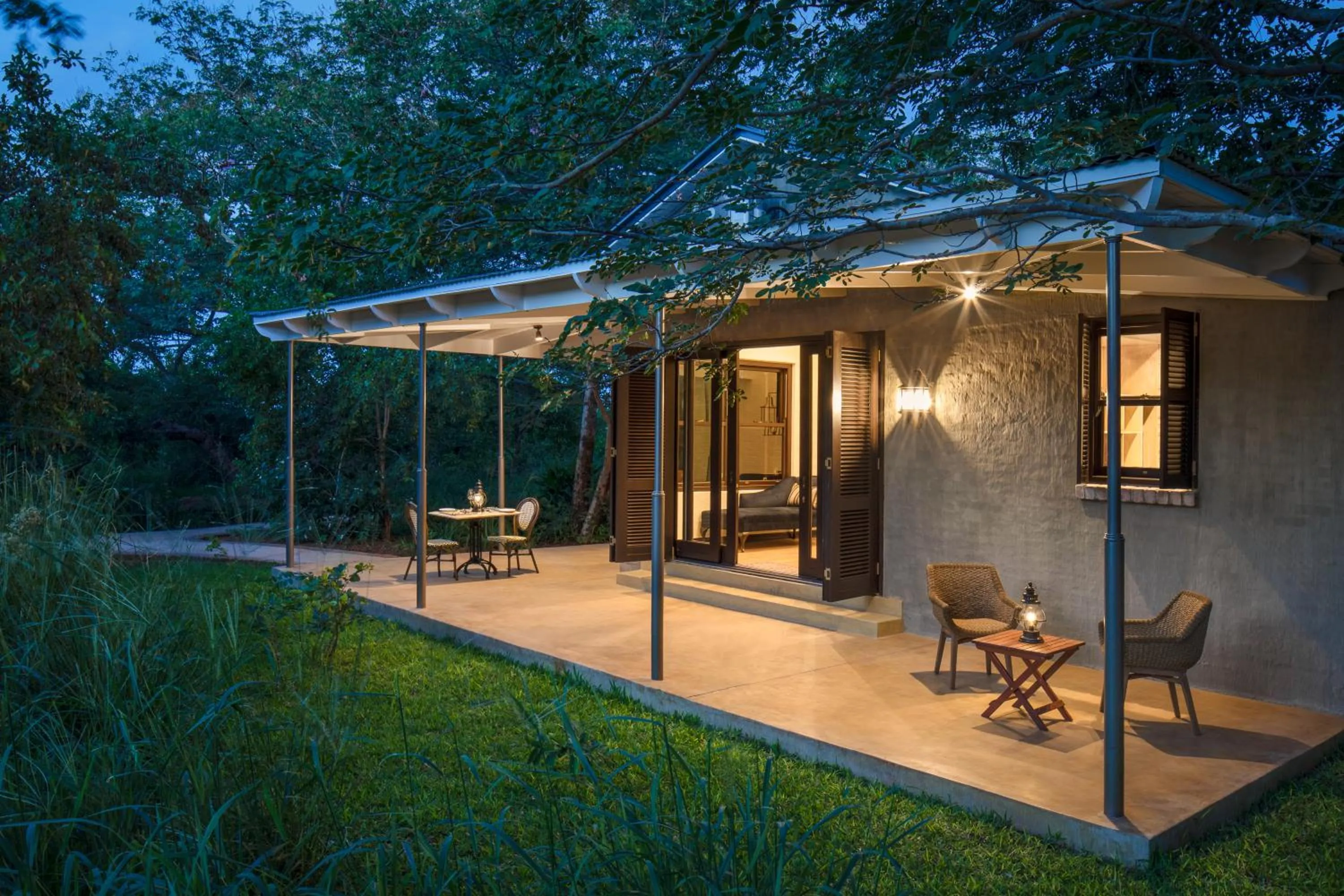 Patio in Mbano Manor Hotel Victoria Falls