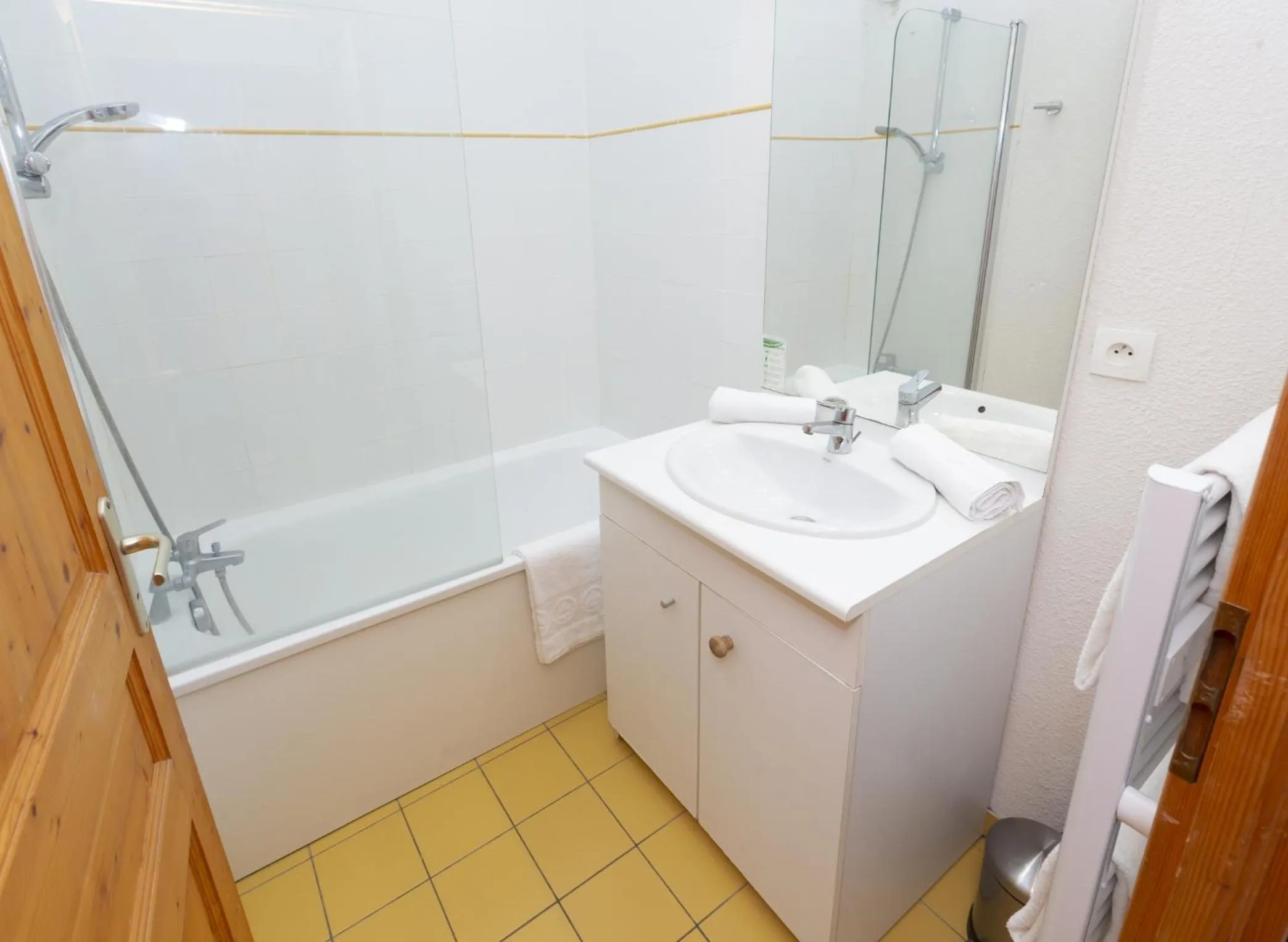 Bathroom in Résidence Odalys Le Buet