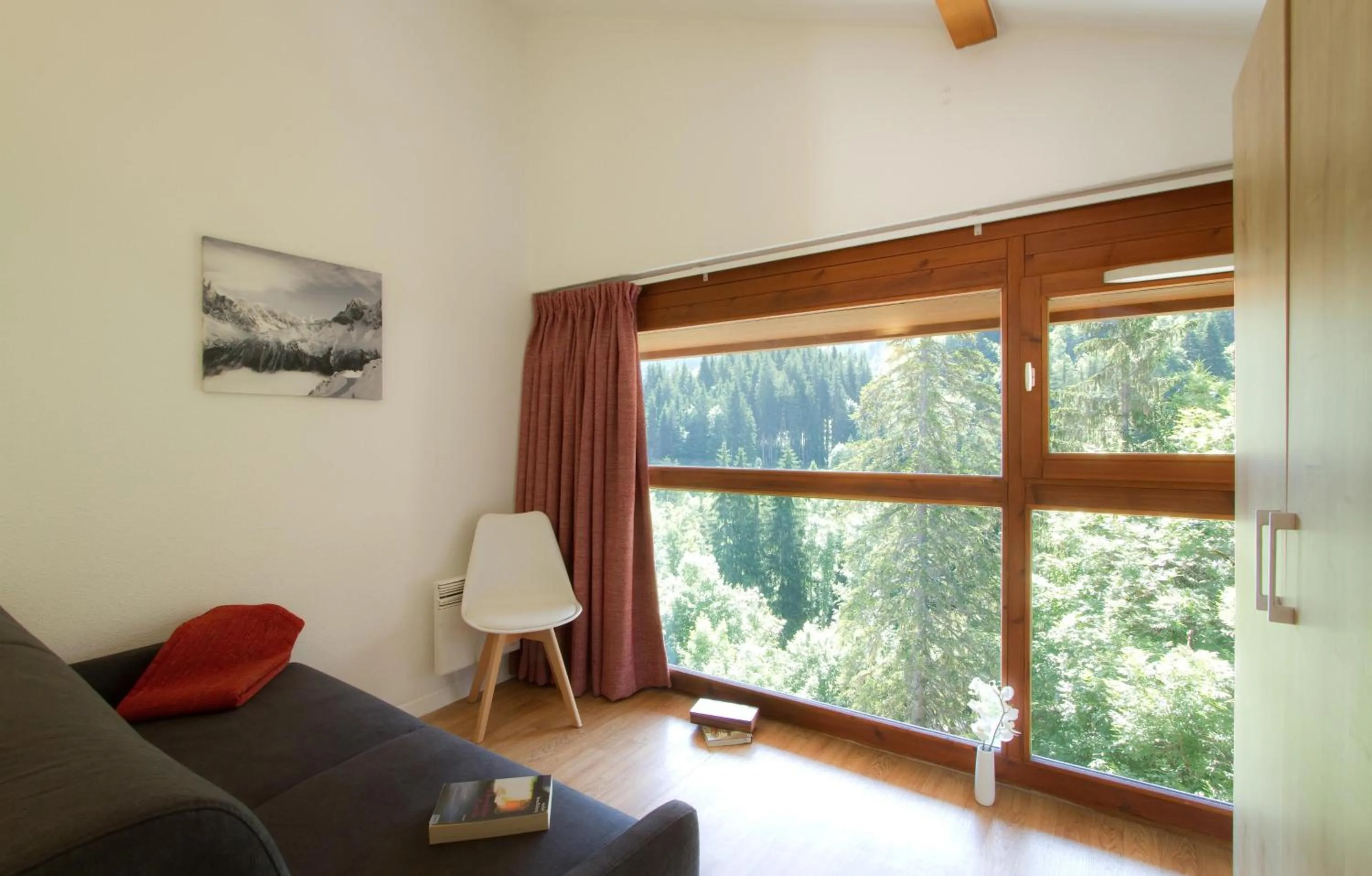 Seating area in Résidence Odalys Le Buet