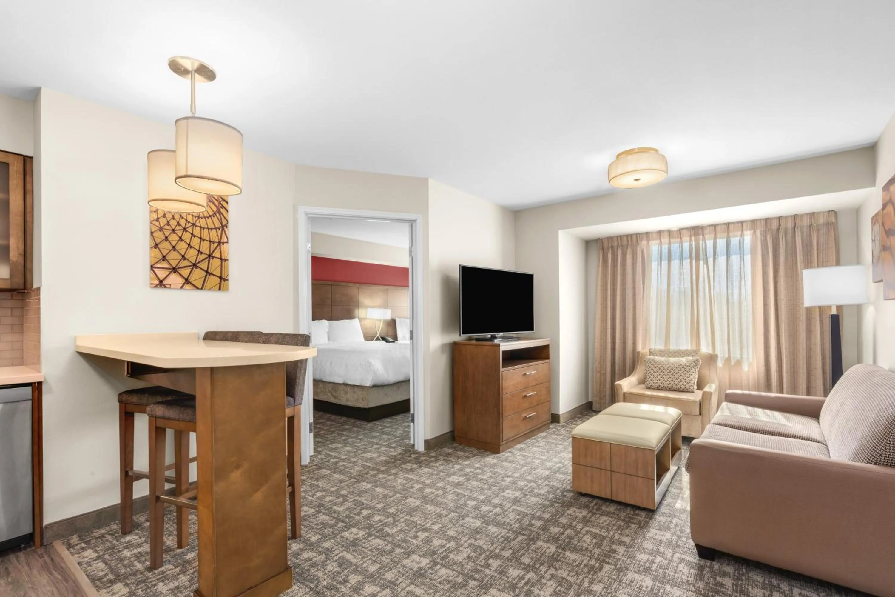 Photo of the whole room, Bed in Staybridge Suites - Orenco Station by IHG