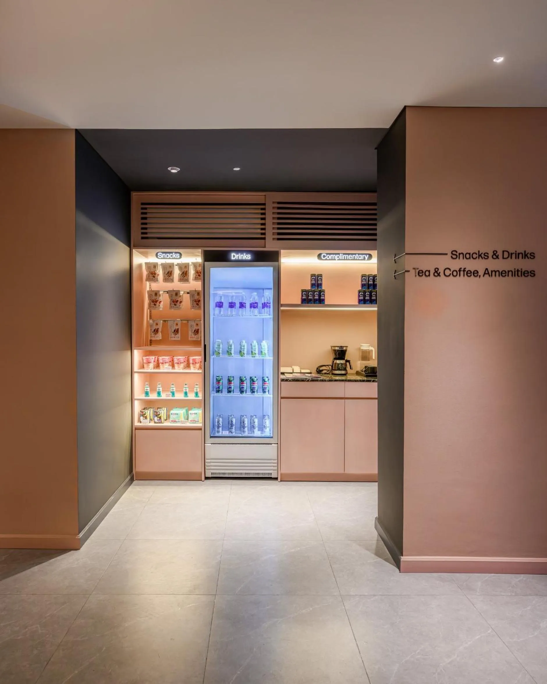 minibar in Express by M Village Nguyễn Bỉnh Khiêm