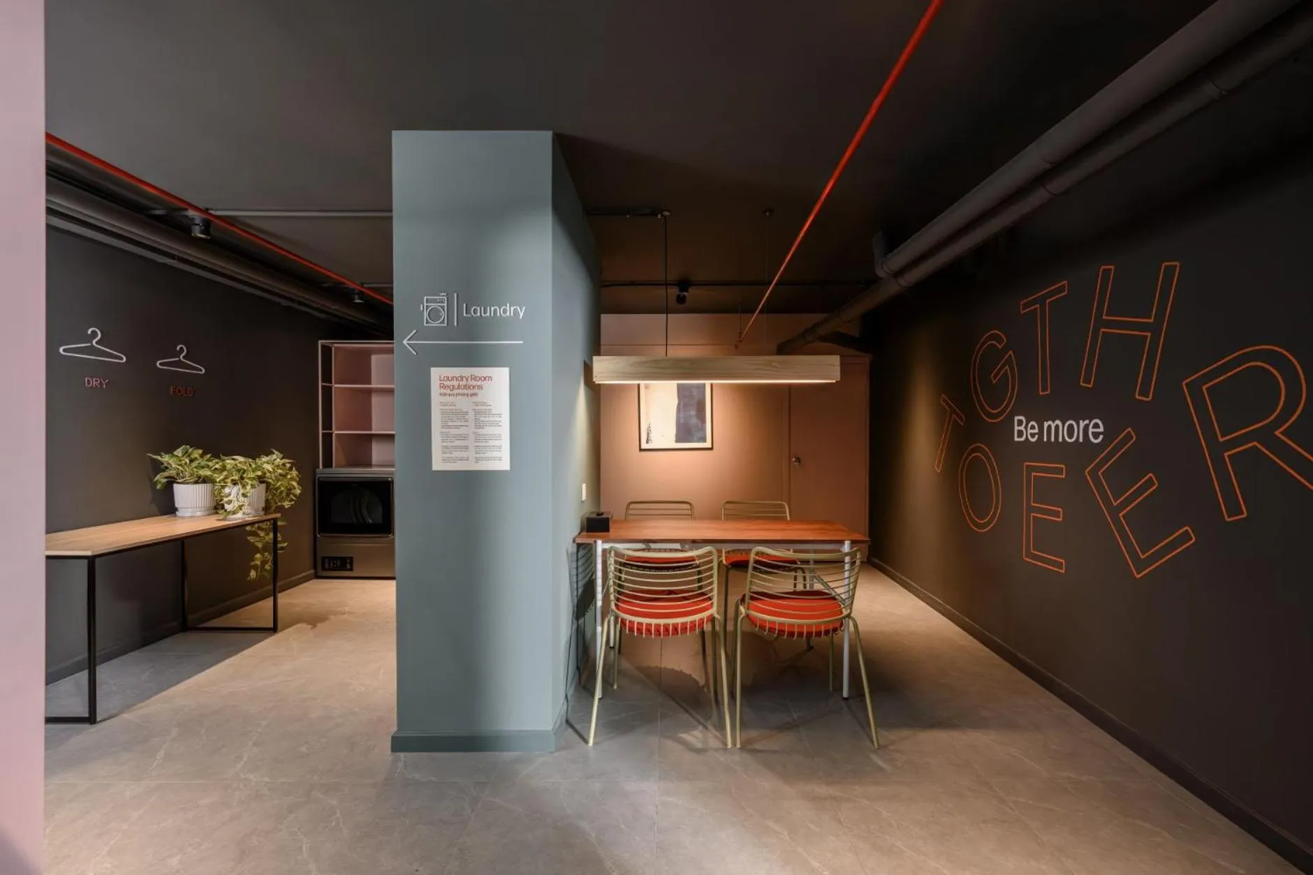 Seating area in Express by M Village Nguyễn Bỉnh Khiêm