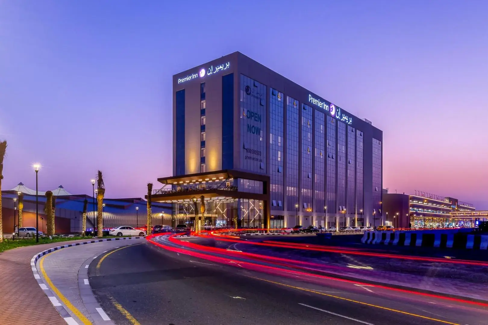 Property building in Premier Inn Dubai Dragon Mart Property building in Premier Inn Dubai Dragon Mart