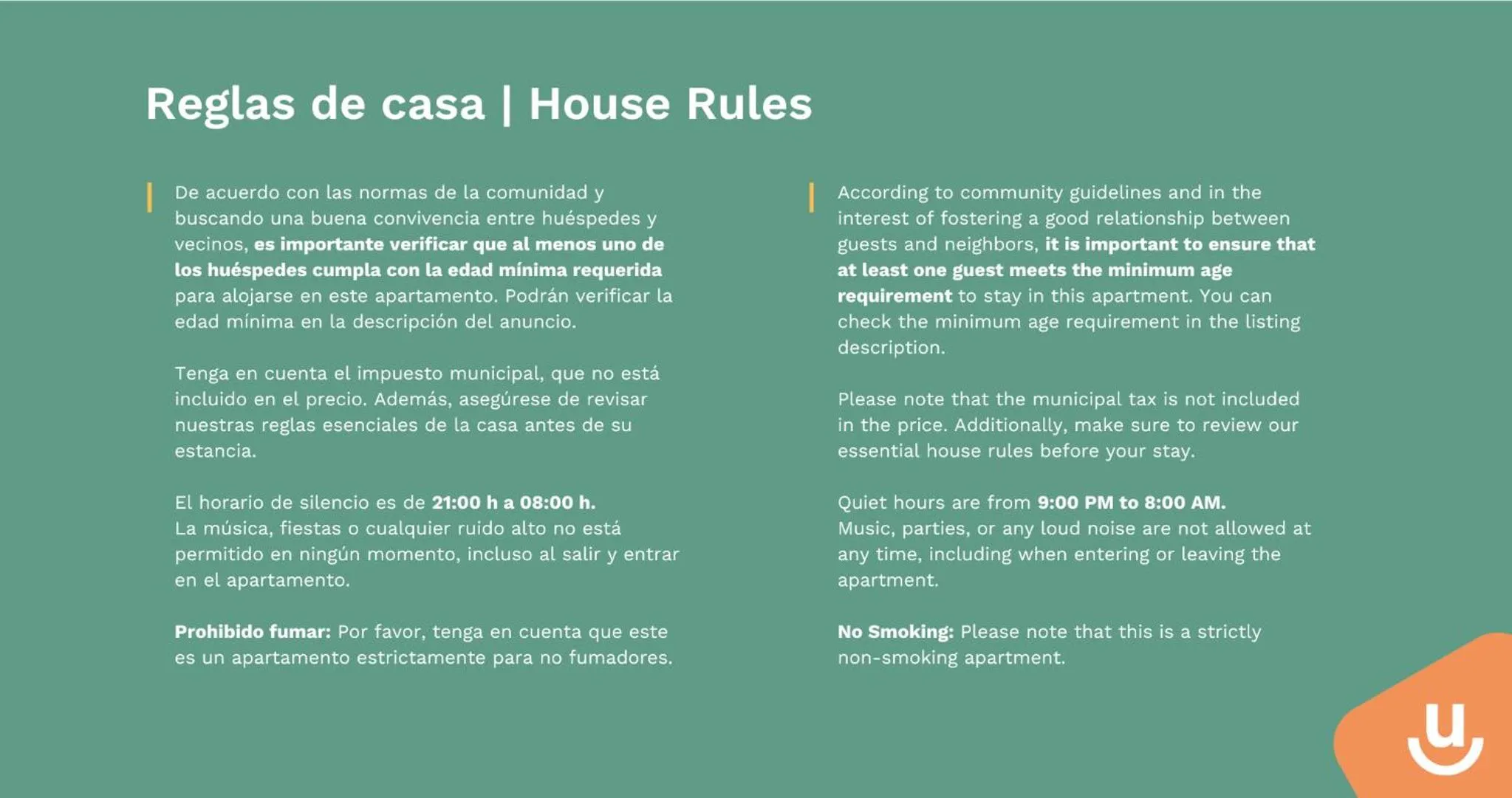 Text overlay in Stay U-nique Apartments Fontrodona